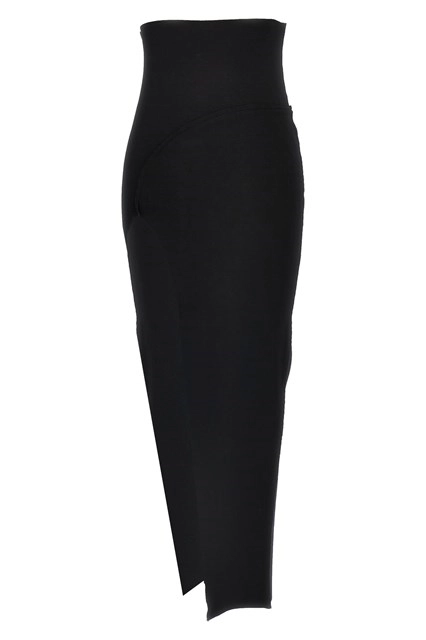 【RICK OWENS】ジギー サイドスリットスカート Rick Owens // Lilies Grey Asymmetrical Slit Skirt – VSP