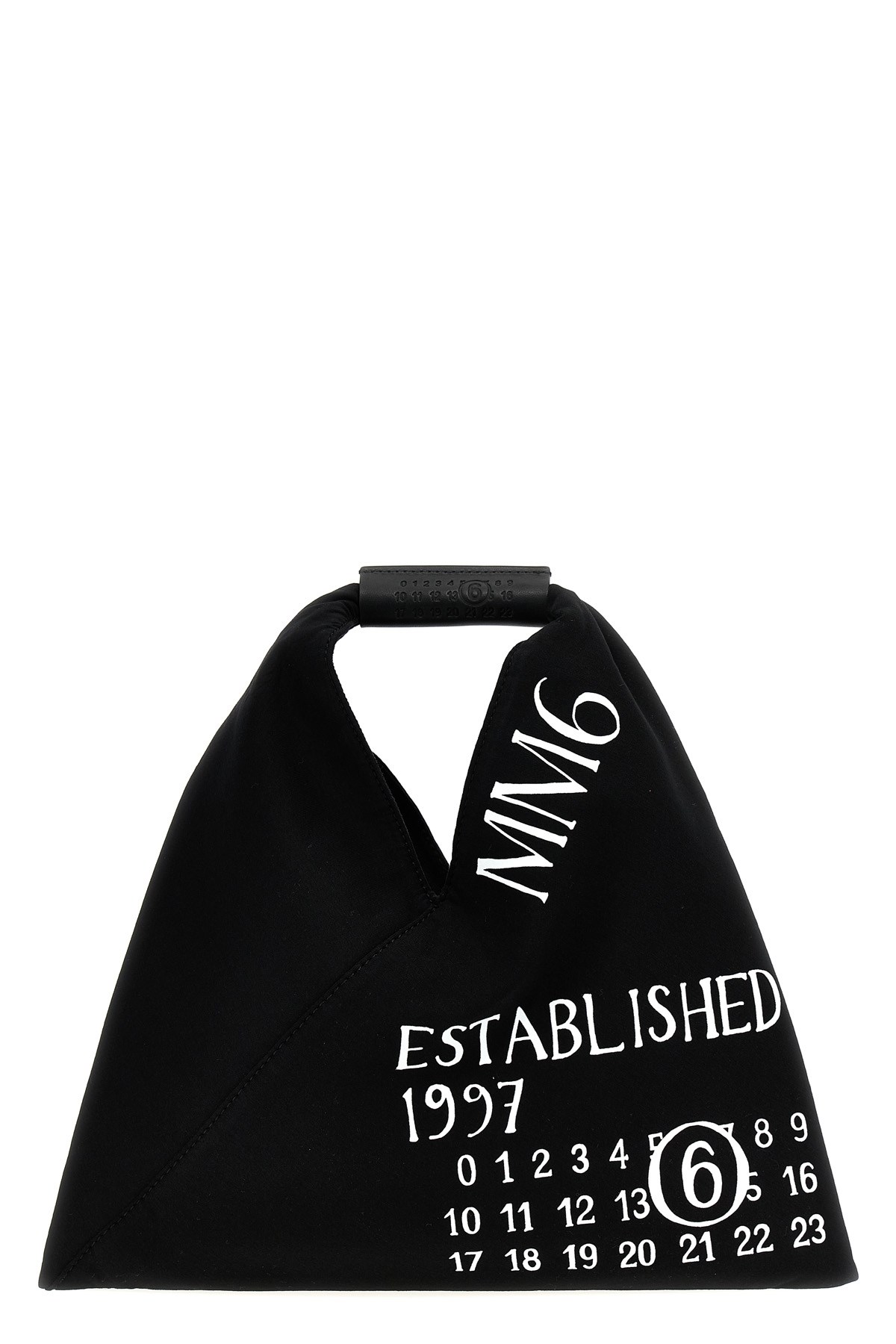 Mm6 Maison Margiela Mini Classic Japanese Established-print Top-handle Bag