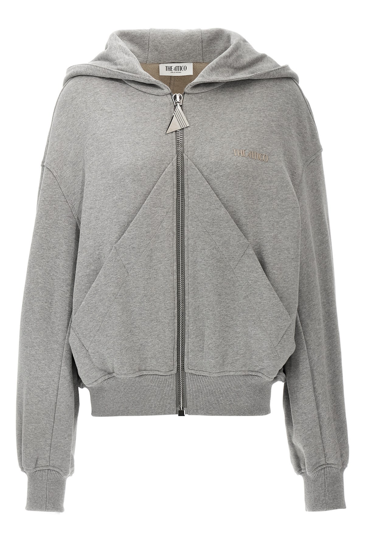 Shop Attico The Logo Hoodie