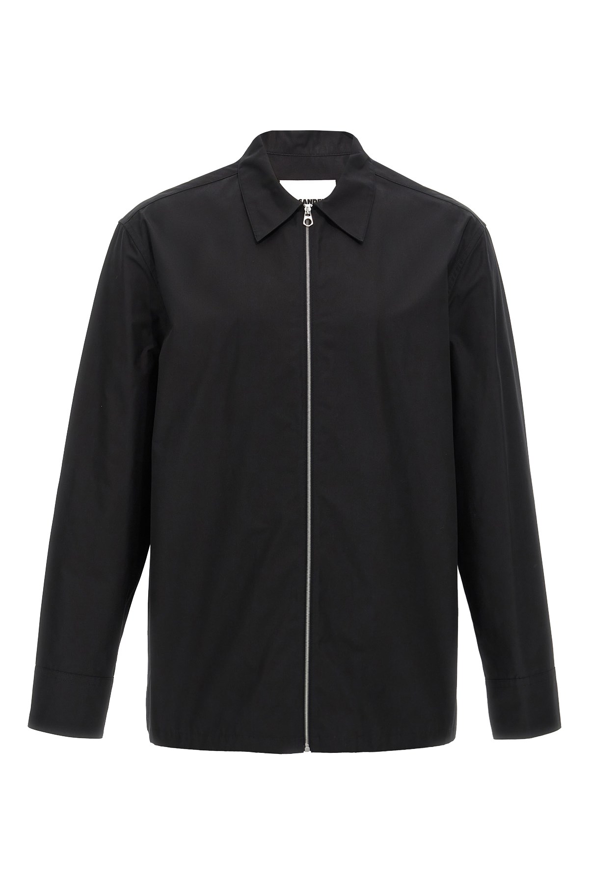 Jil Sander Minimalist Zippered Wool Overshirt