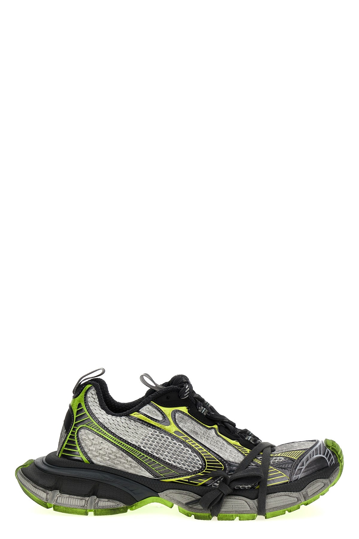 Balenciaga Multicolor Mesh And Rubber 3xl Sneakers