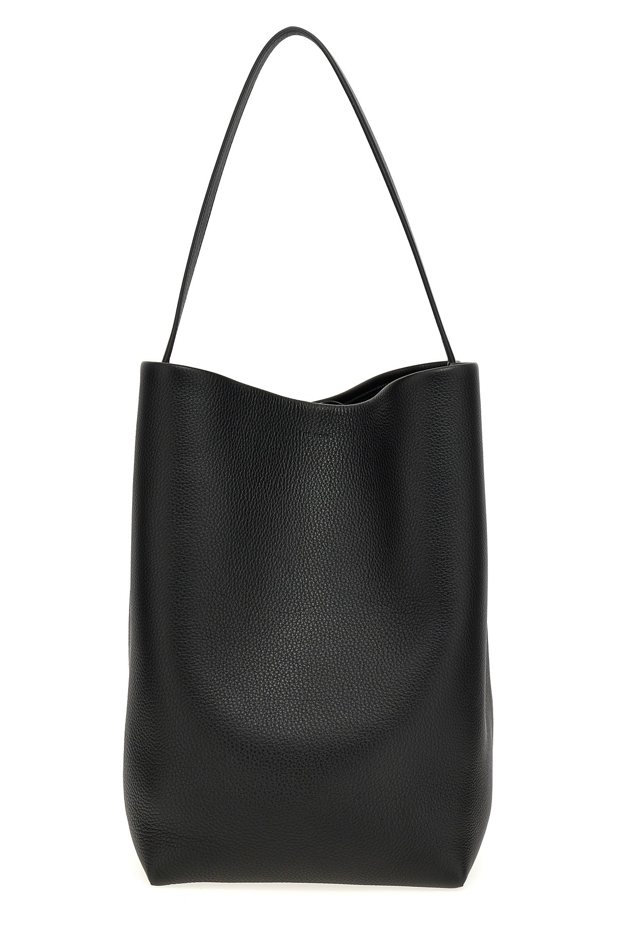 The Row 'large N/s Park' Shoulder Bag In Black