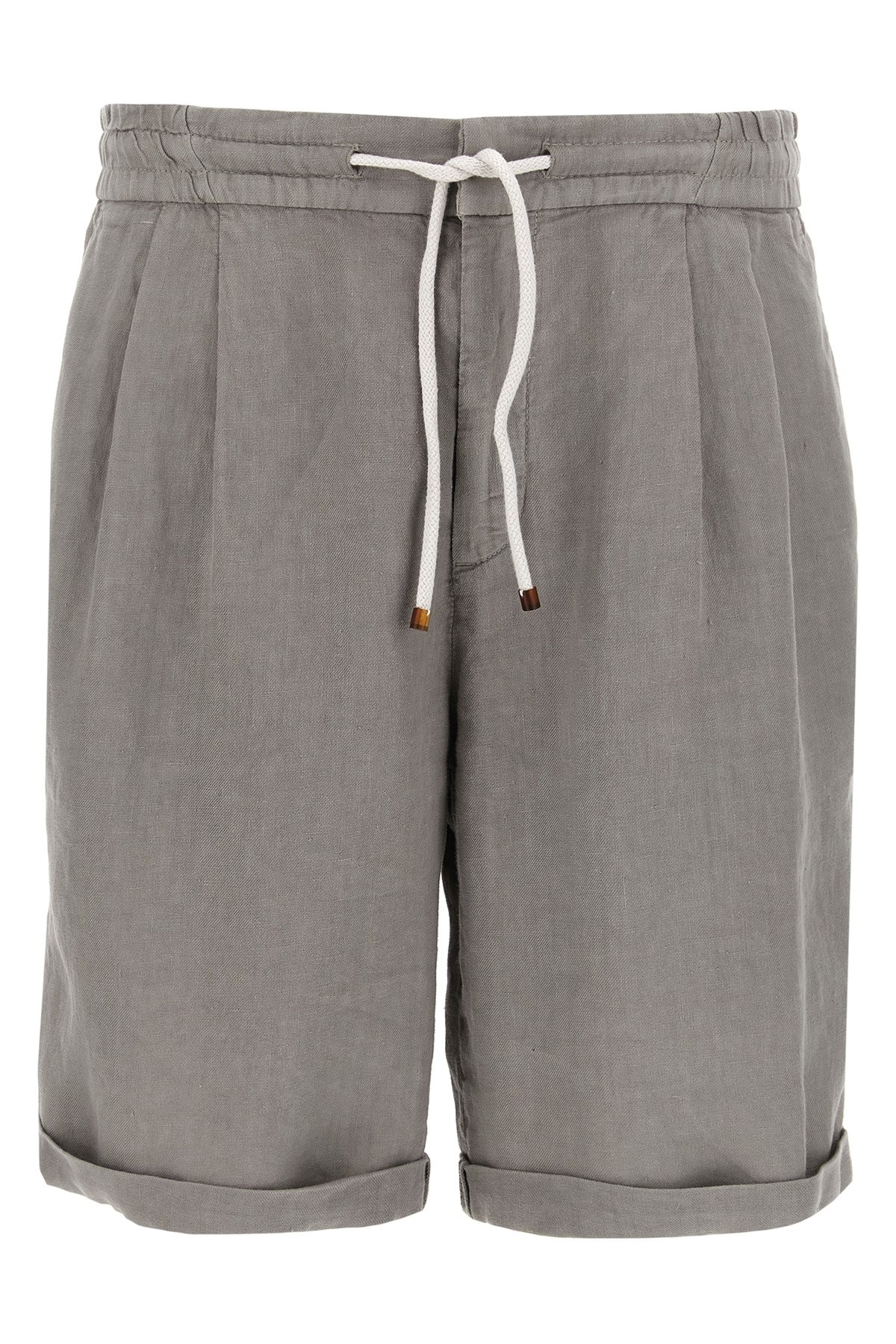 BRUNELLO CUCINELLI BRUNELLO CUCINELLI Bermuda-Shorts Aus Leinen　BRUNELLO CUCINELLI リネンバミューダショーツ