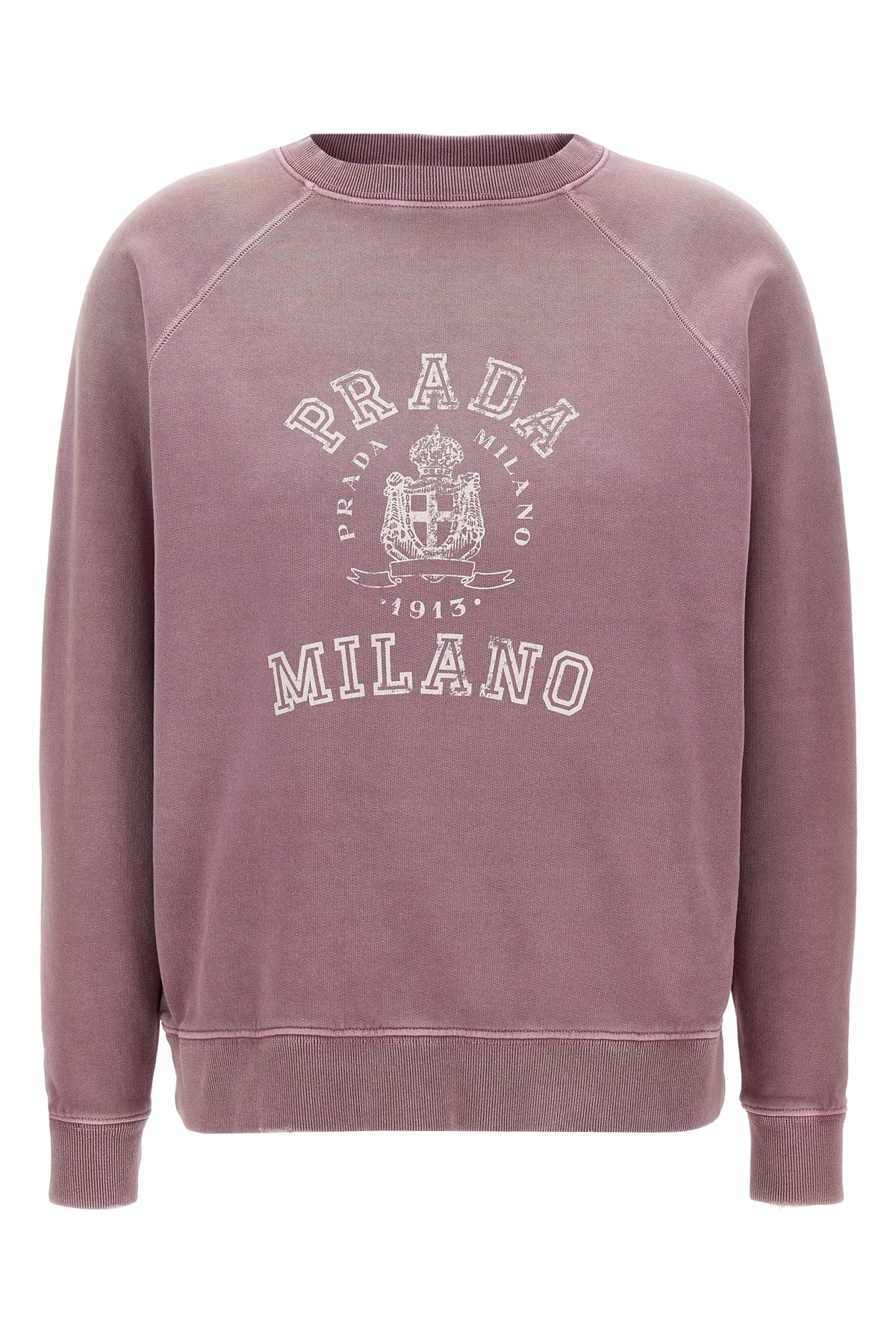 Prada Cotton Crew-neck Sweatshirt