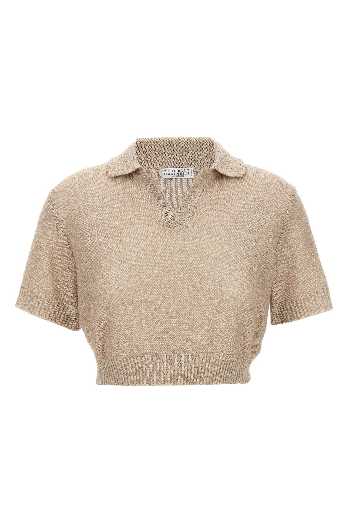 Sequin Polo Shirt - Size M