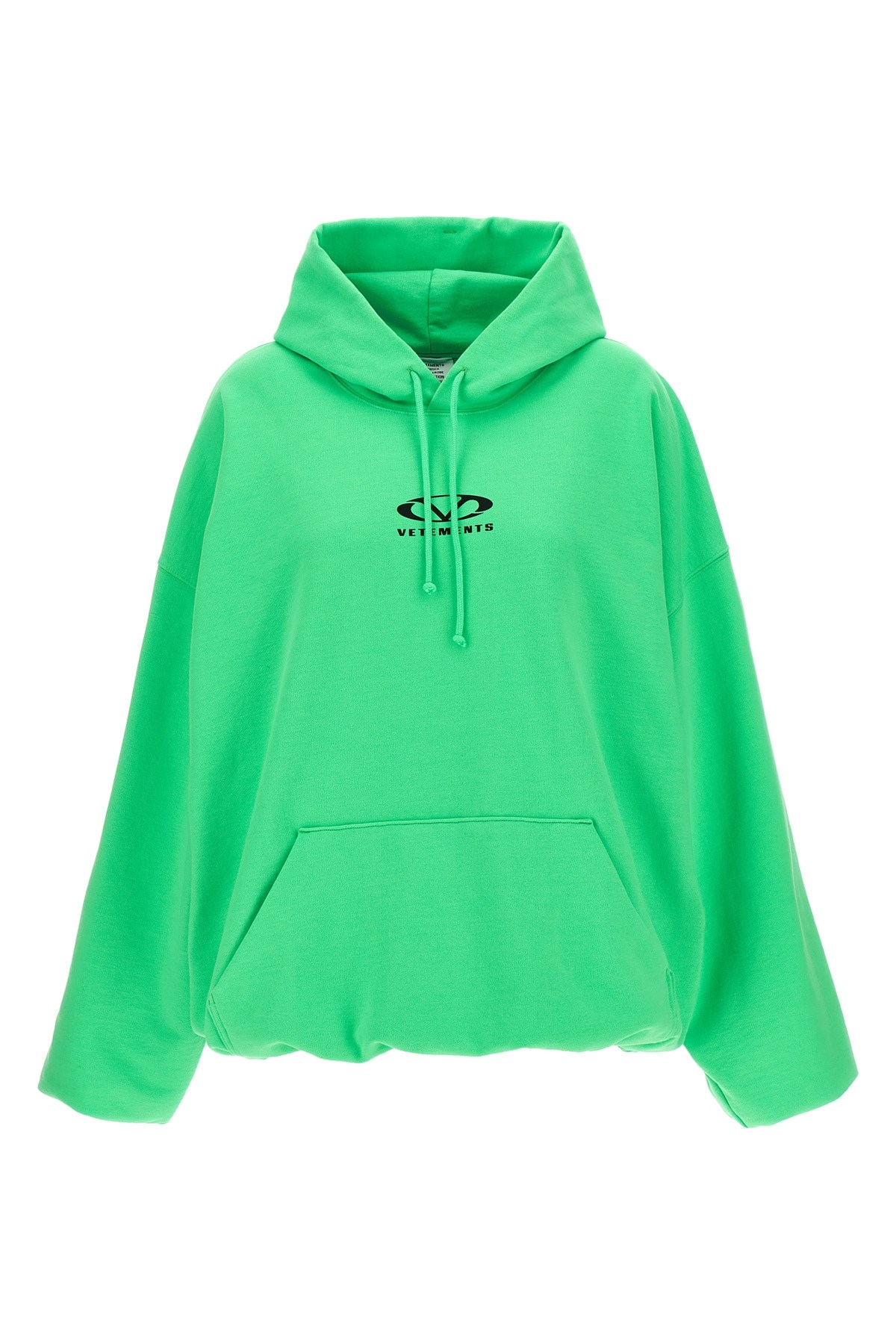 Vetements 'oval Logo' Hoodie
