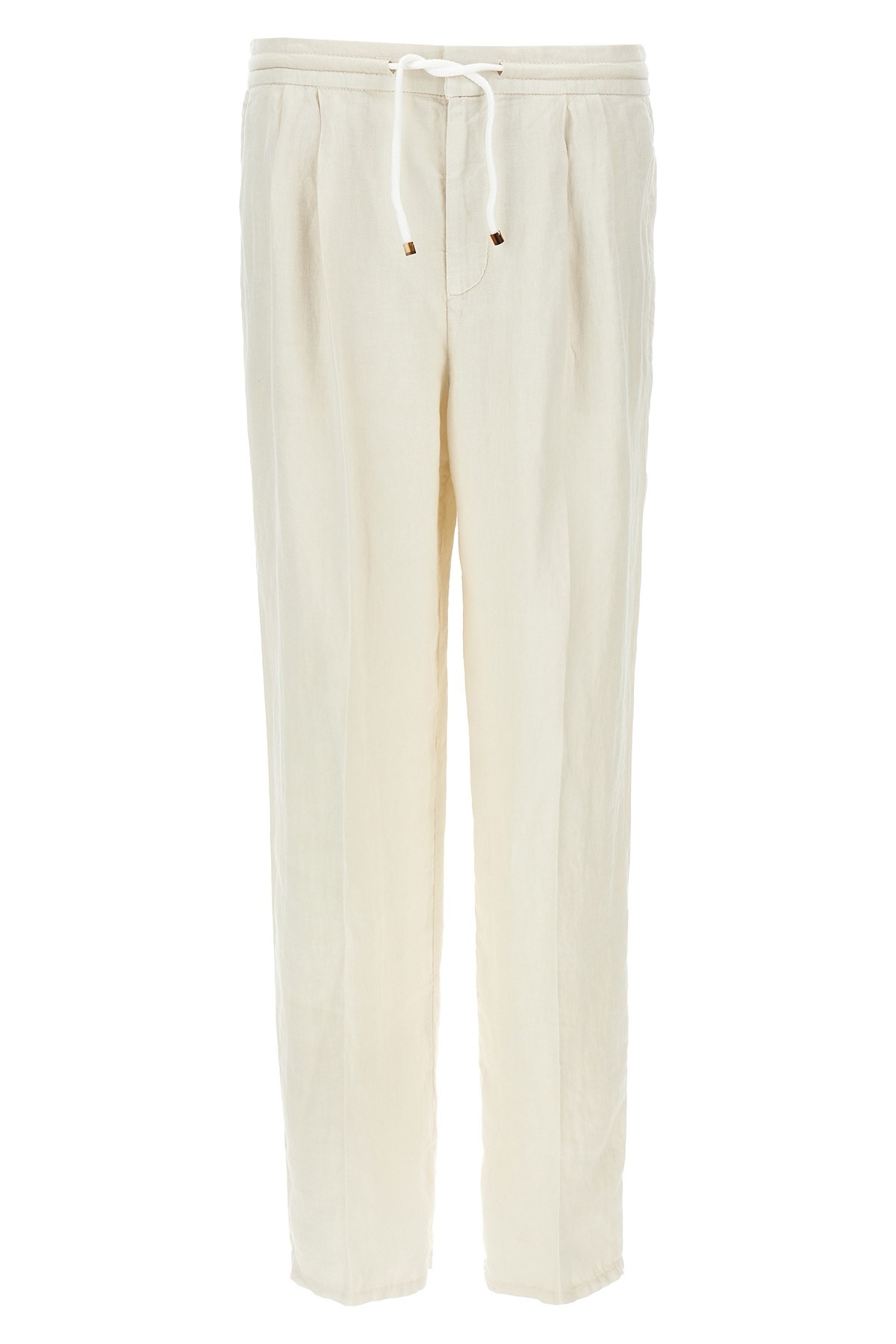 Brunello Cucinelli Corduroy Trousers In White