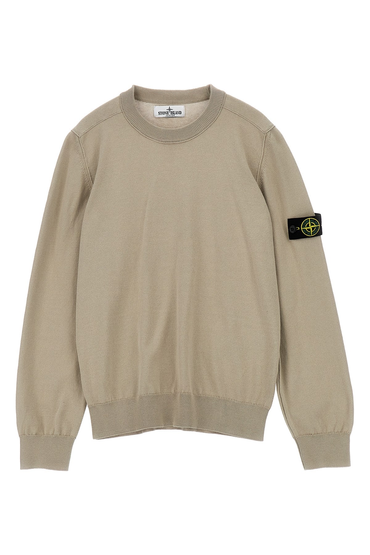 Stone island junior Logo badge sweater available on julian-fashion 