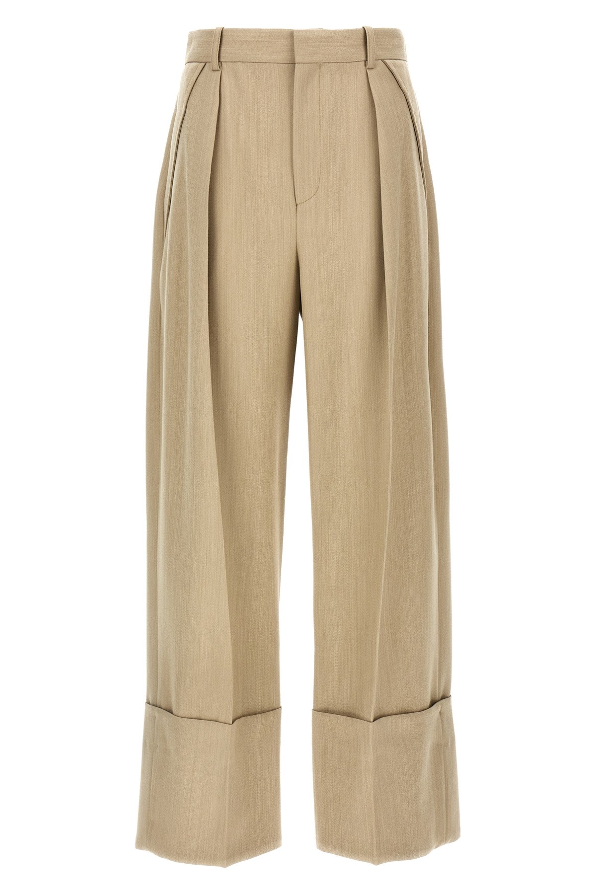 VICTORIA BECKHAM VICTORIA BECKHAM MAXI TURN-UP PANTS