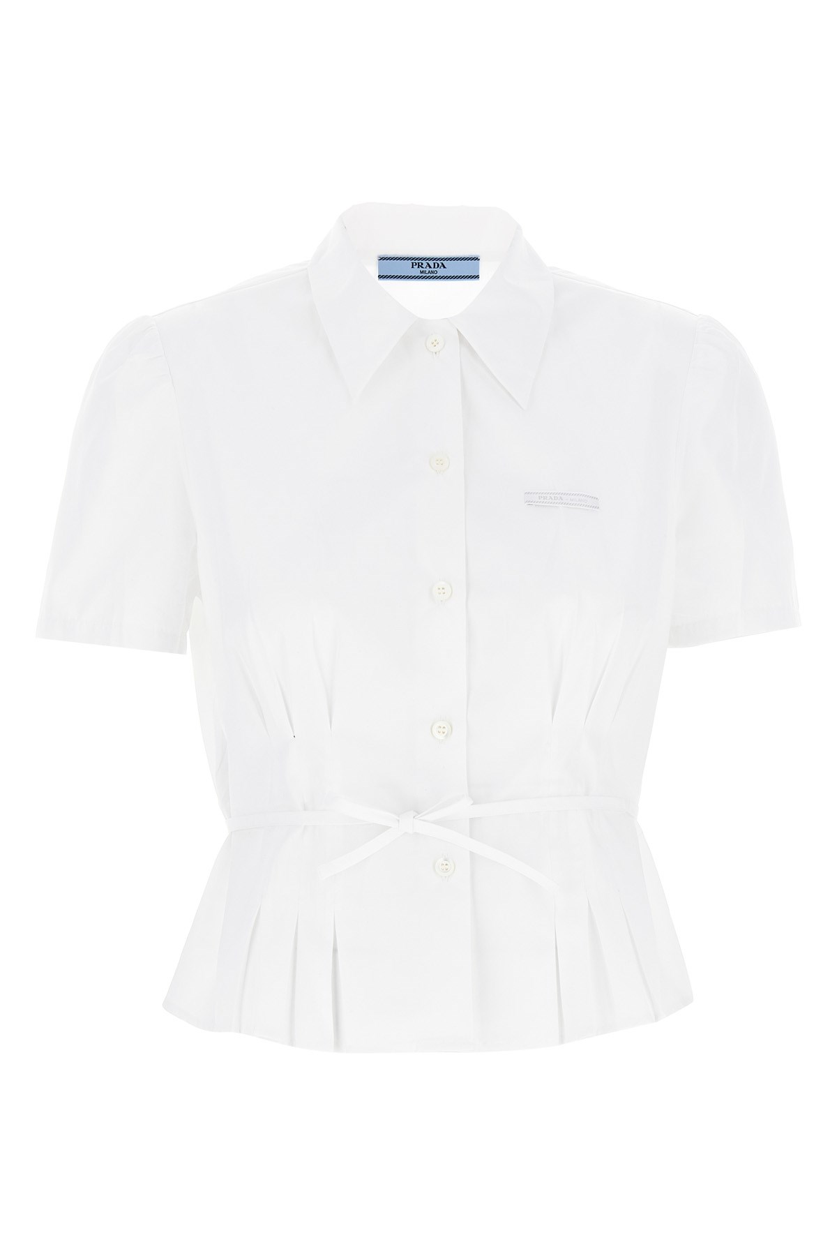 Prada Women Pleated Shirt