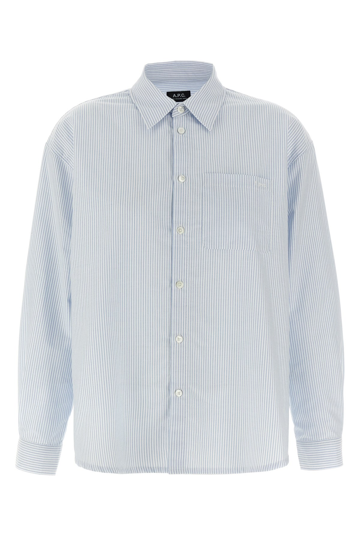 Apc Boyfriend Shirt And Blouse Light Blue