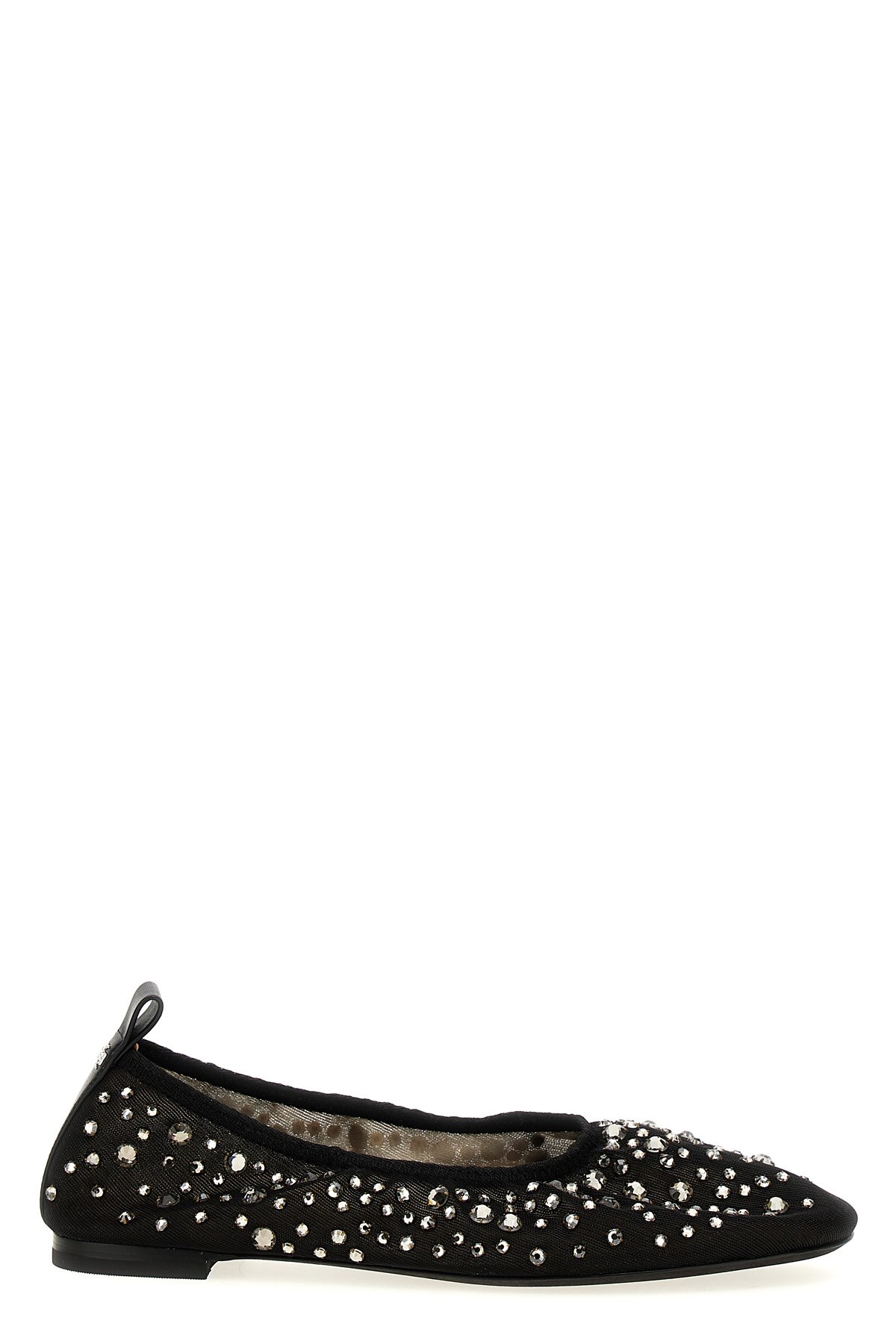 Shop Tory Burch 'crystal' Ballet Flats