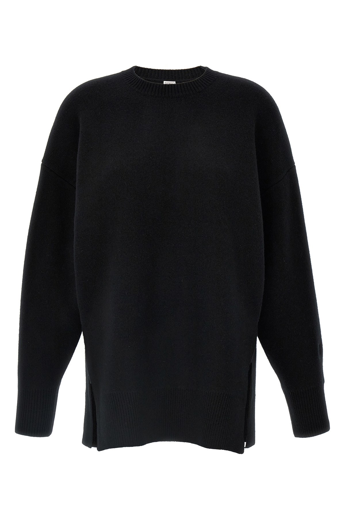 Totême 'double-knit' Sweater In Black