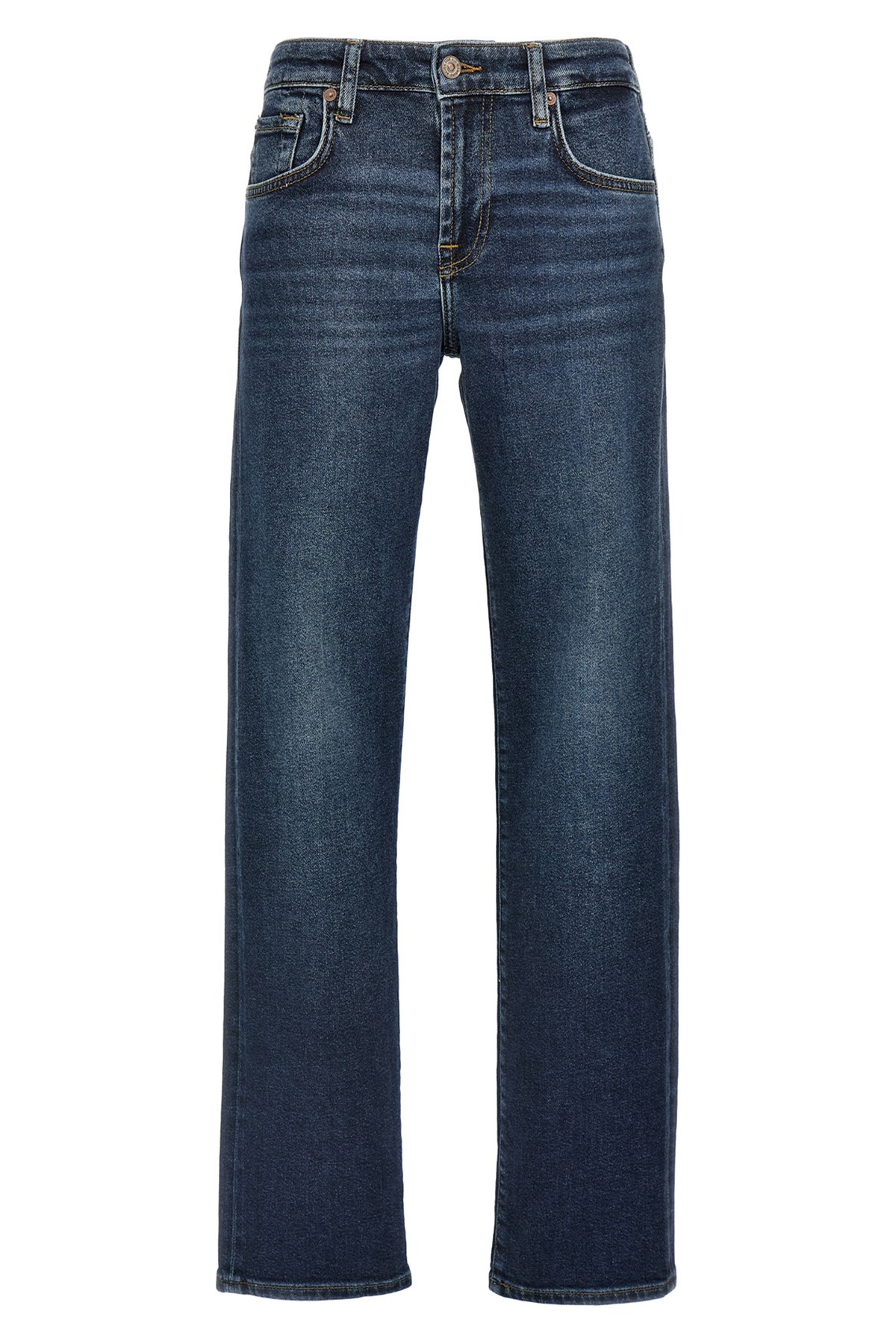 7 For All Mankind Faded Jeans Contrast Stitching