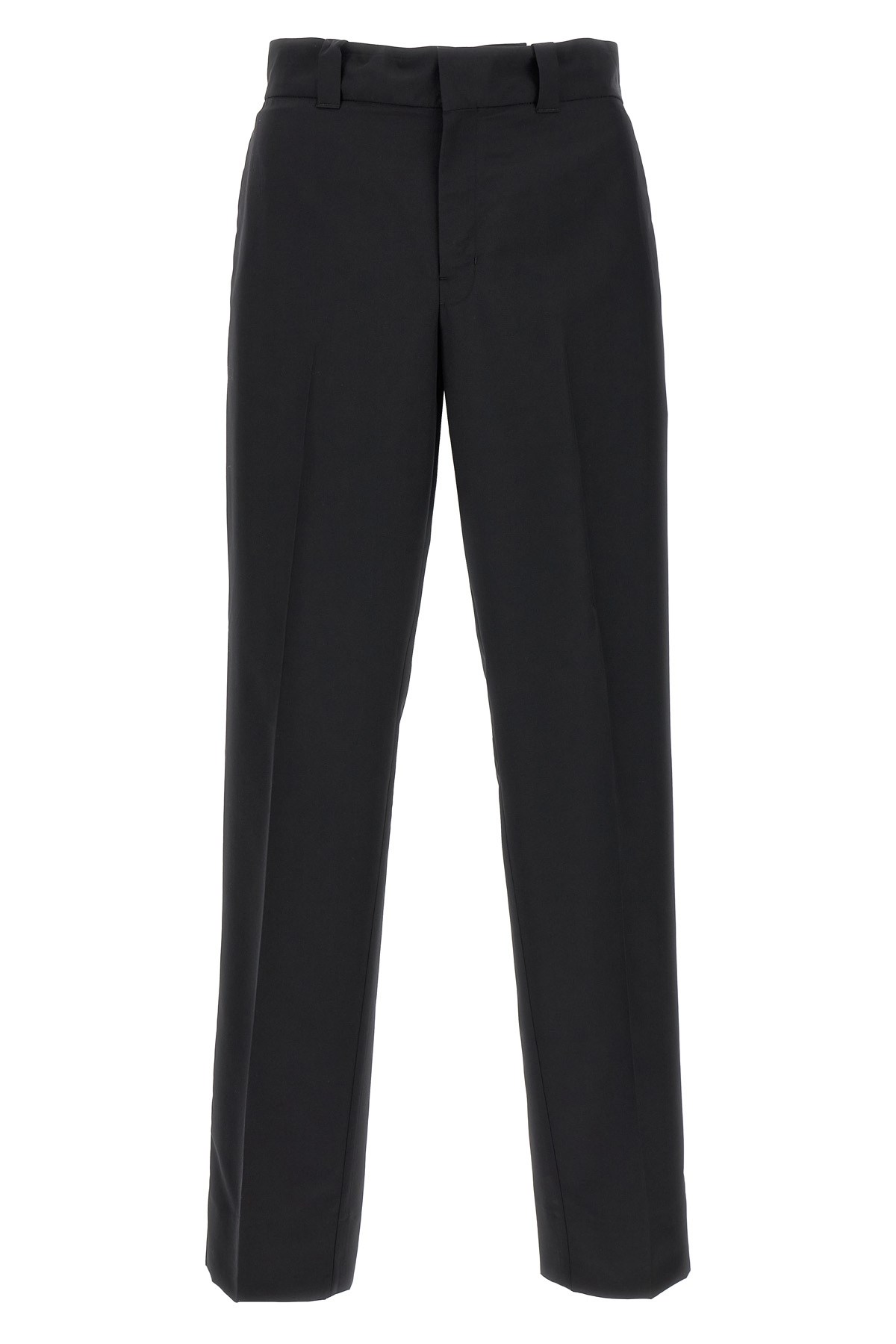 Prada Men Wool Pants In Black