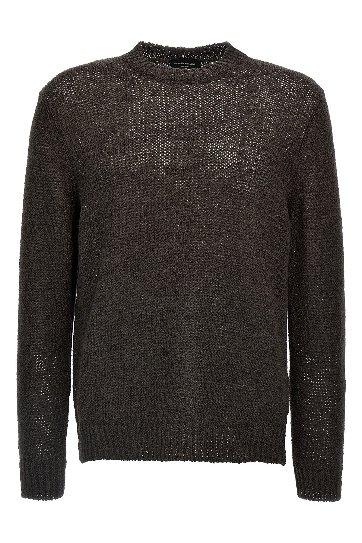 Roberto Collina Mesh Sweater Sweaters And Cardigans Brown