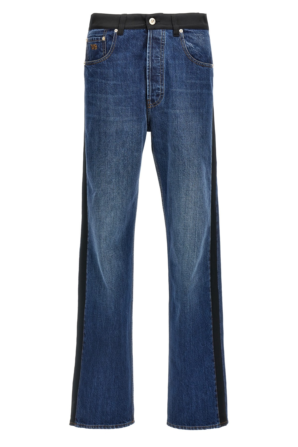 Wales Bonner Echo Denim Jeans In Blue