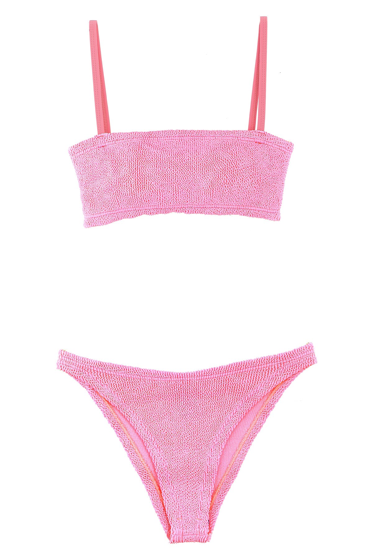 Hunza G Gigi Crinkle-knit Bikini