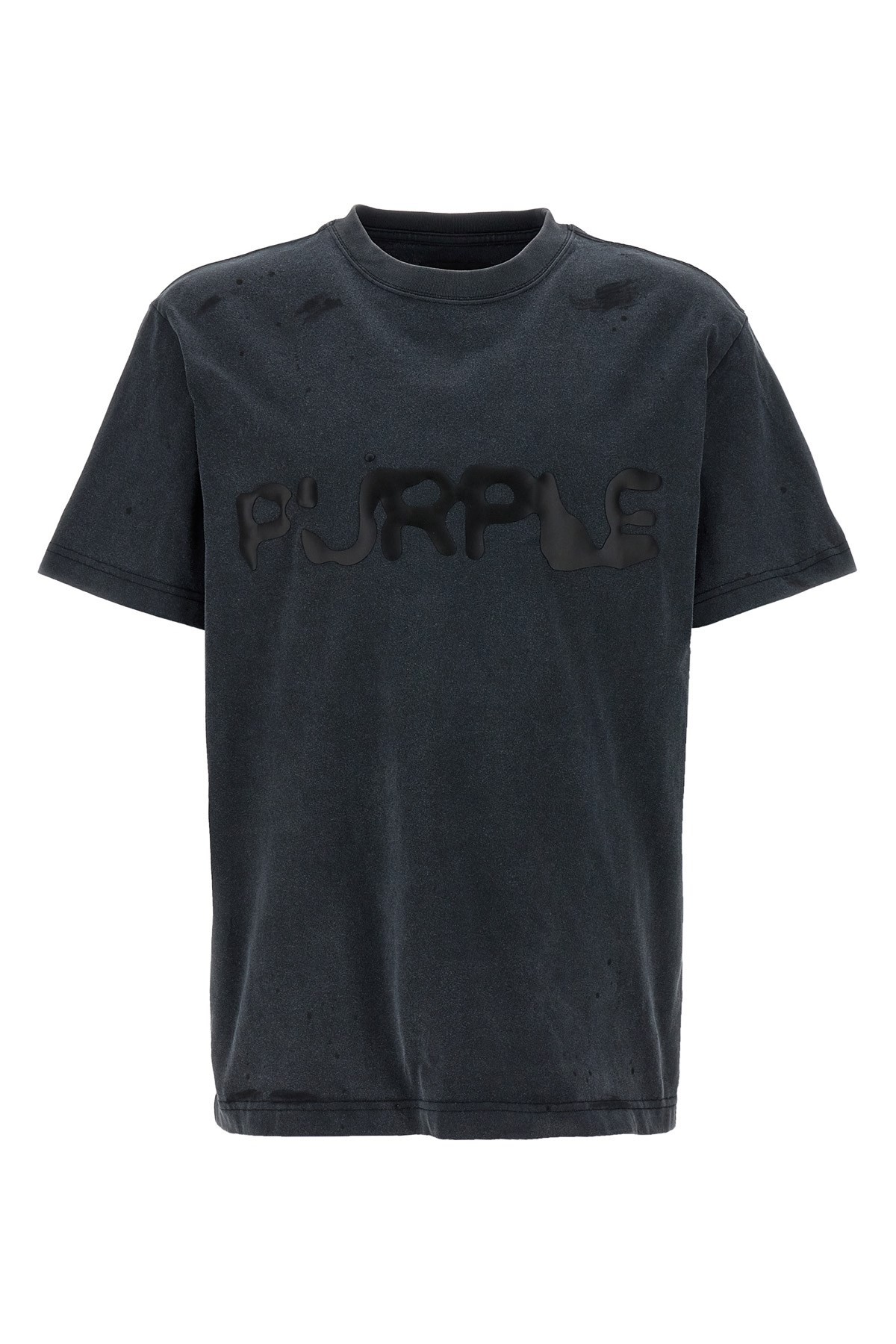 PURPLE 'Liquid Wordmark' T-Shirt