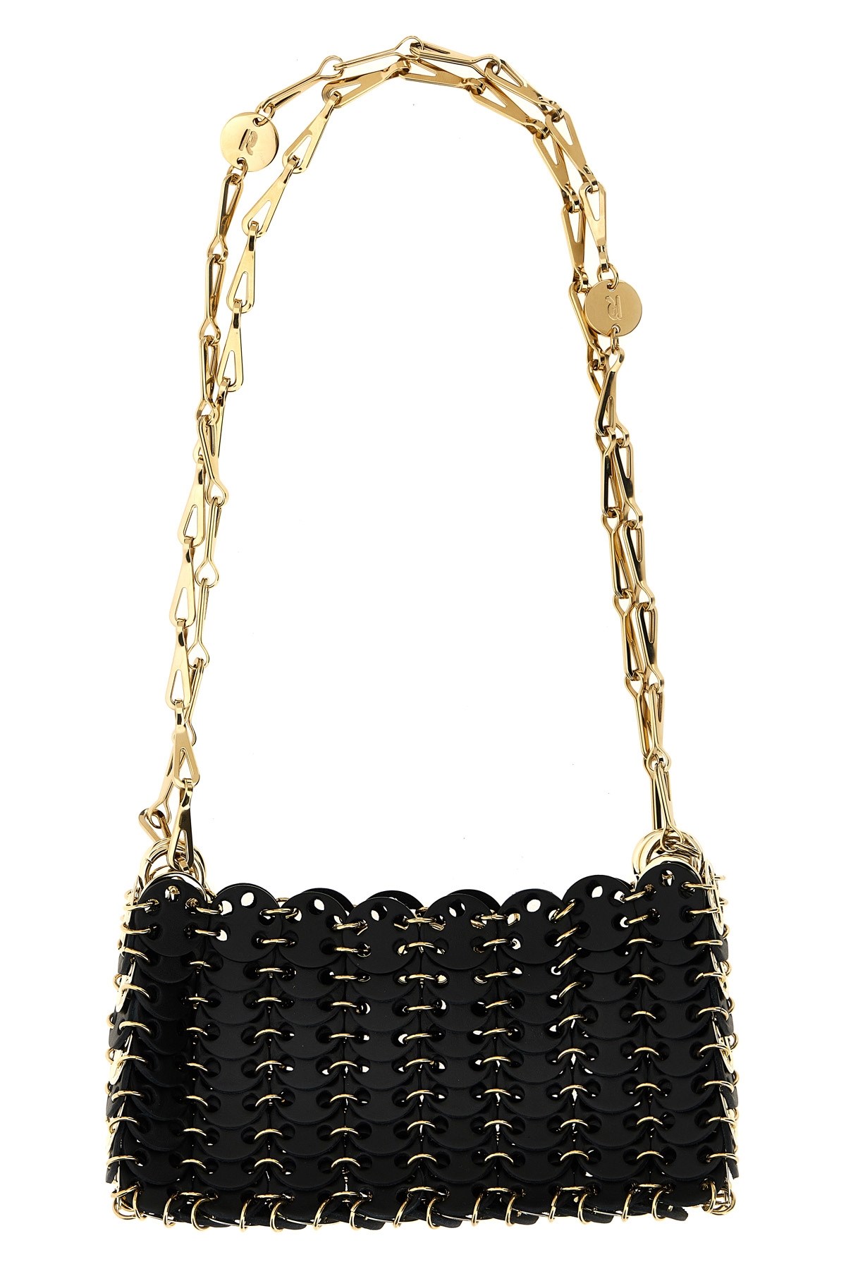 Rabanne Black 1969 Black Nano Shoulder Bag