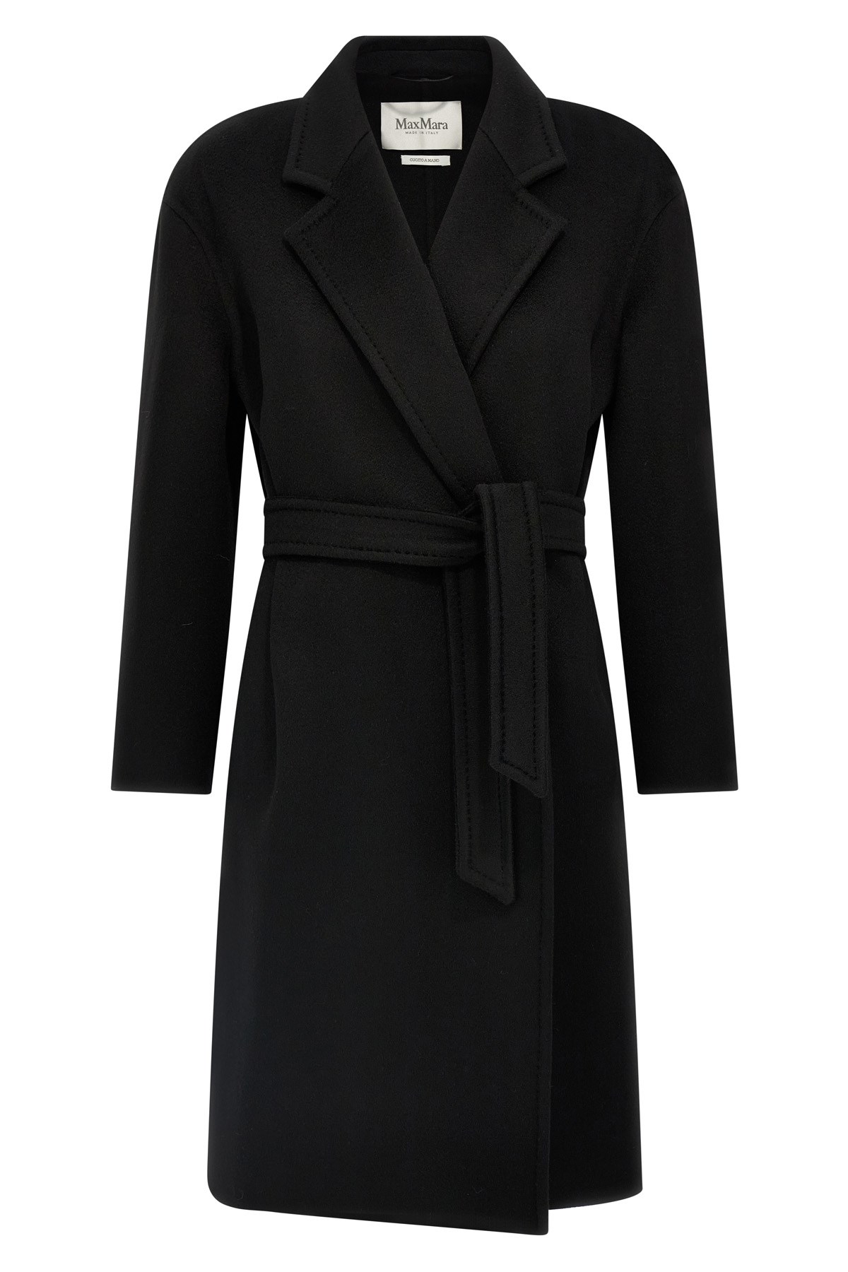 Max Mara Pauline Coats And Trench Coats Black In Black