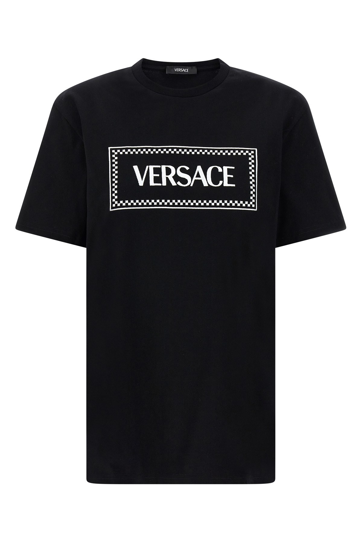 Versace Black Cotton T-shirt