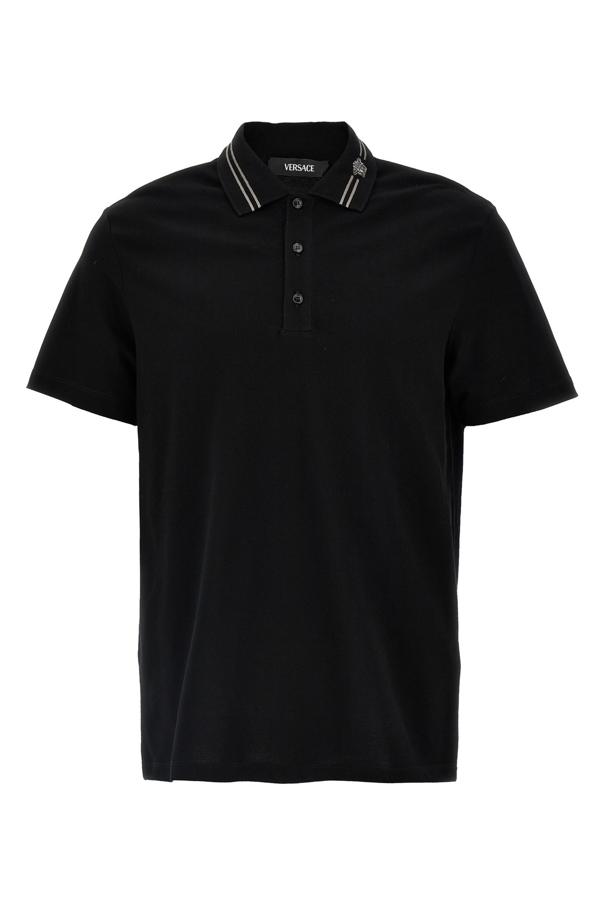 'Medusa Embroidery' Polo Shirt