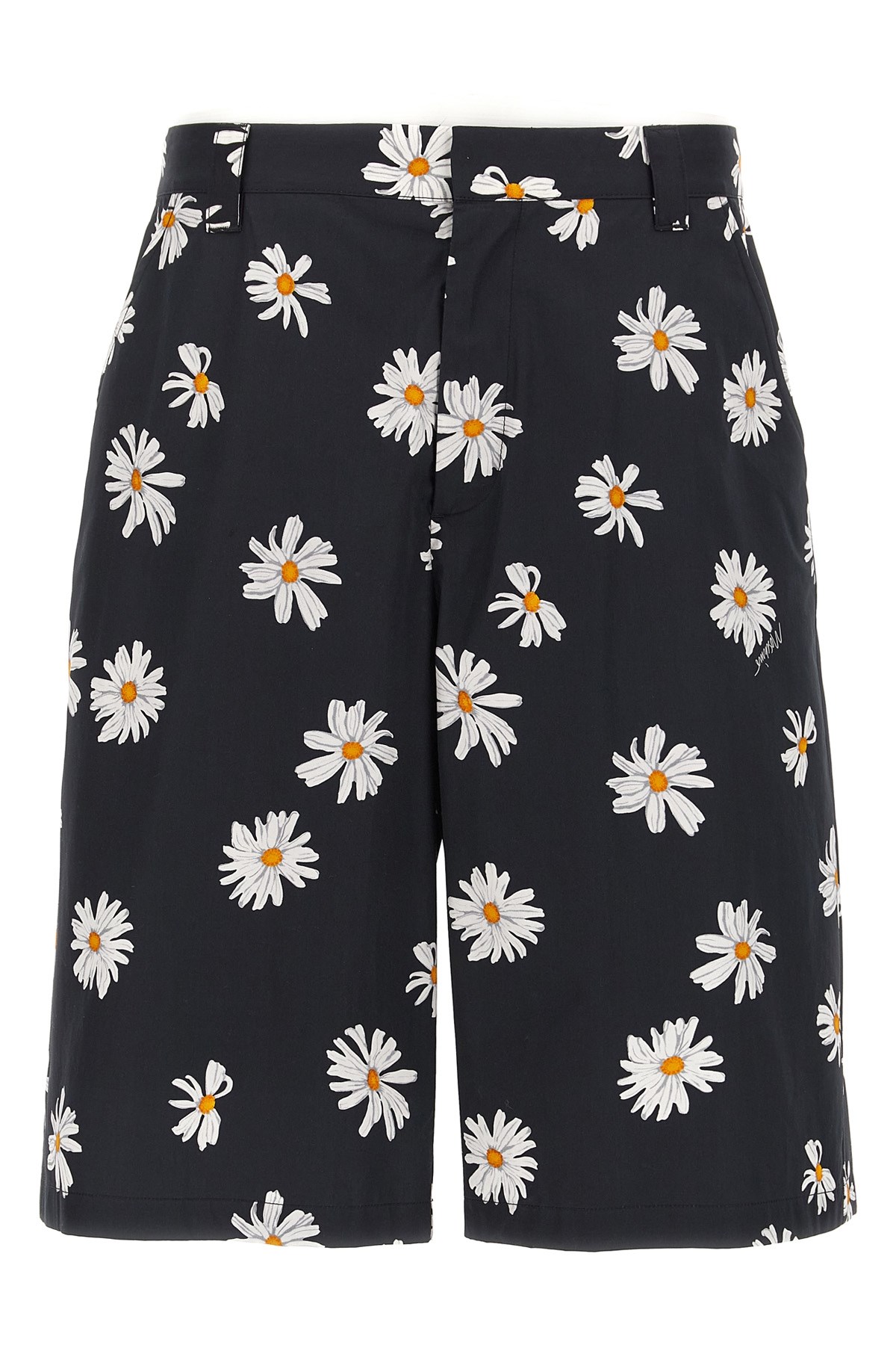 MOSCHINO 'Margherite' Print Bermuda Shorts