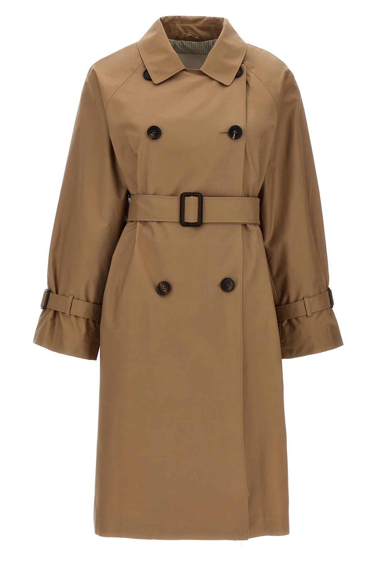 Max Mara The Cube Ctrench Coats And Trench Coats Brown In Brown