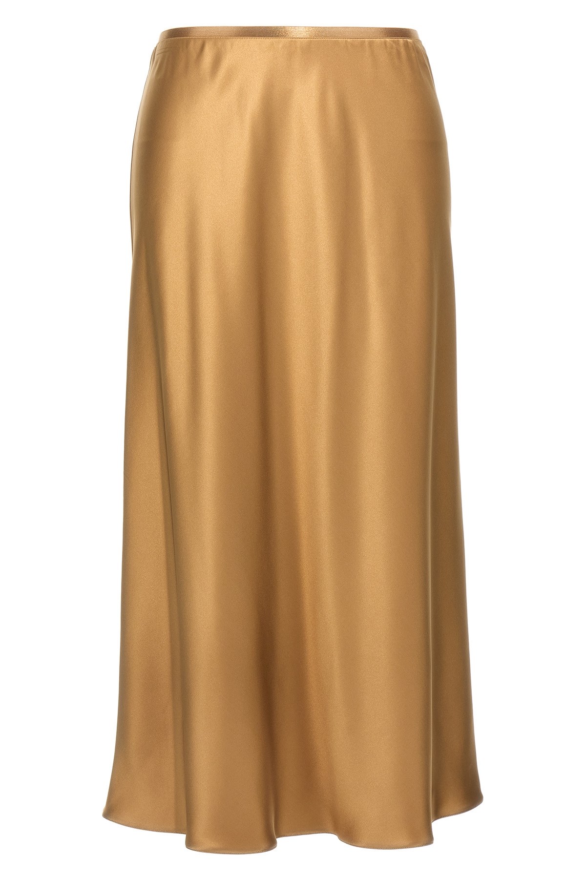 Max Mara Carnet Skirts Brown In Orange