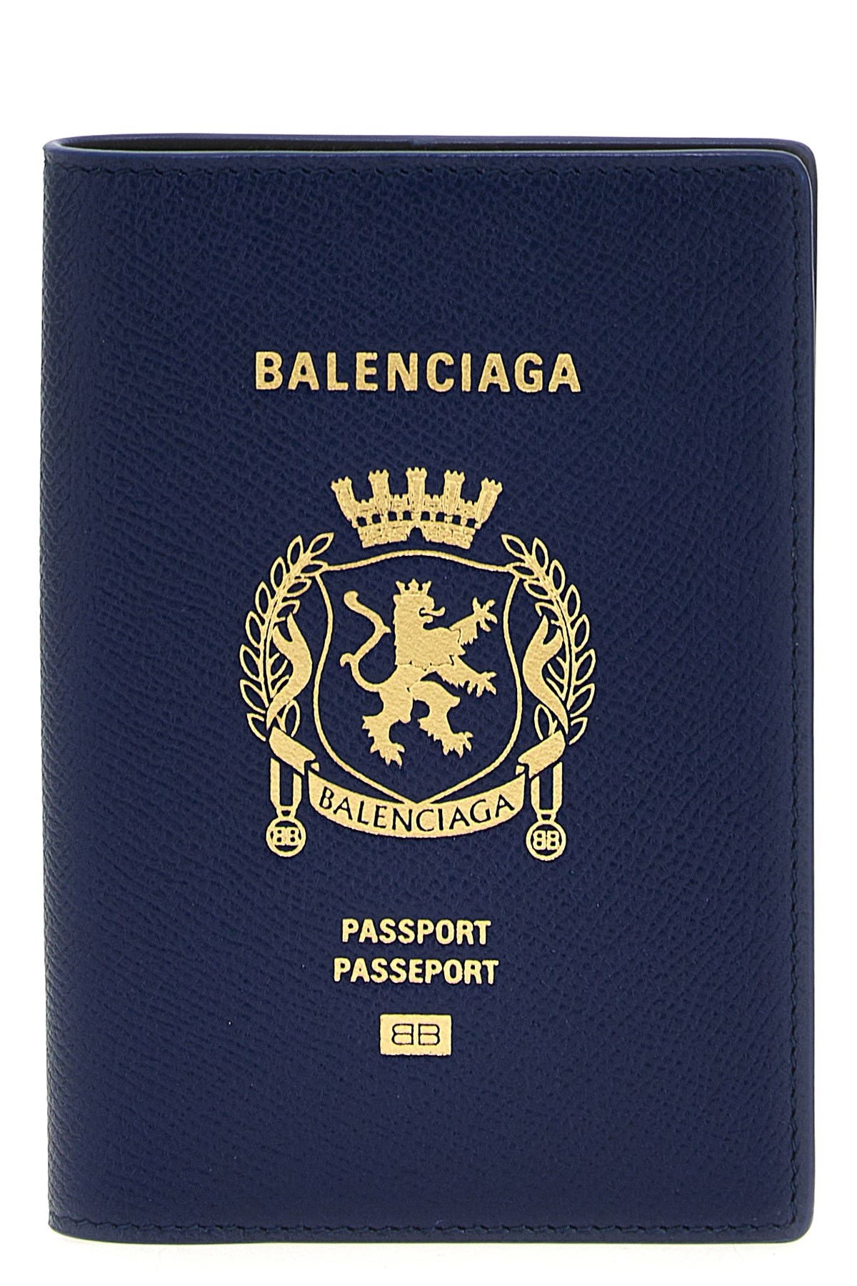 Balenciaga Logo-embellished Passport Holder