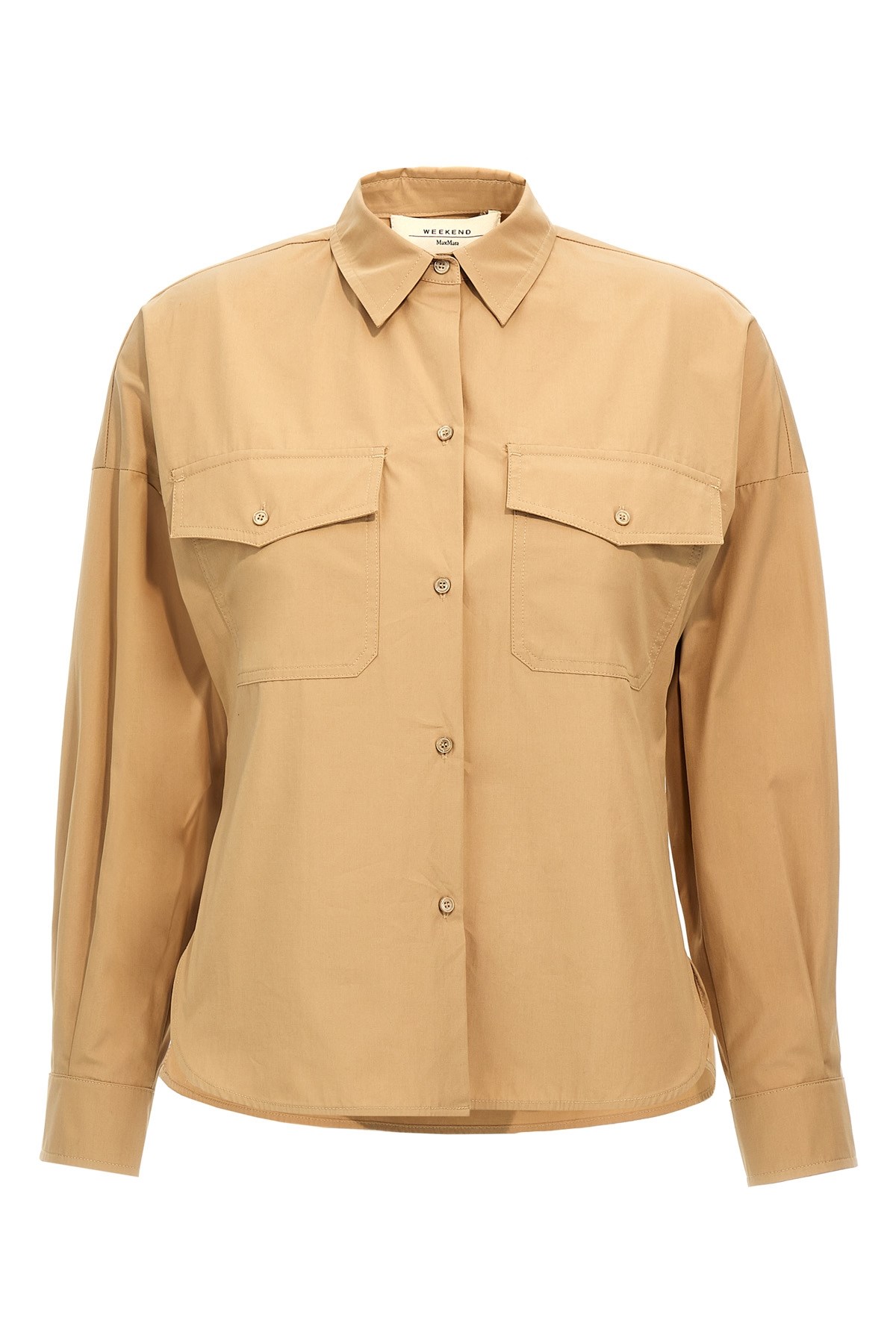 Weekend Max Mara Skipper Shirt And Blouse Beige In Brown