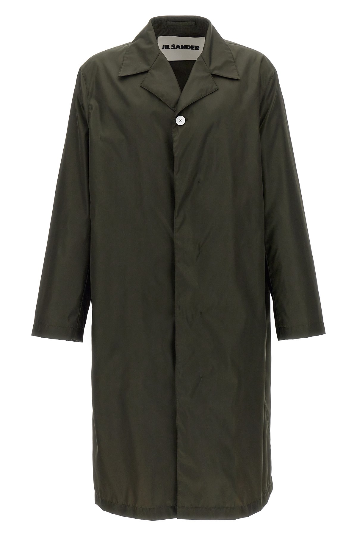 Single-Breasted Trench Coat - Size 48 IT
