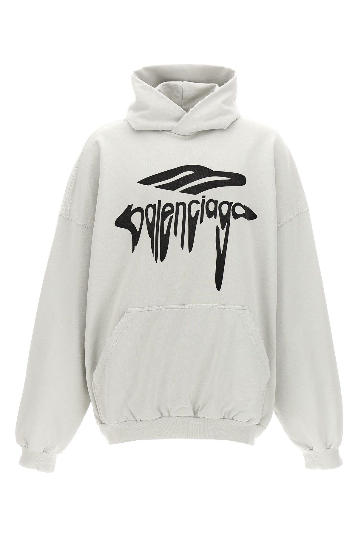 Balenciaga(バレンシアガ) 3b Liquified Hoodie ラージフィット Balenciaga 3B Liquified Hoodie Large Fit | Saks Fifth Avenue