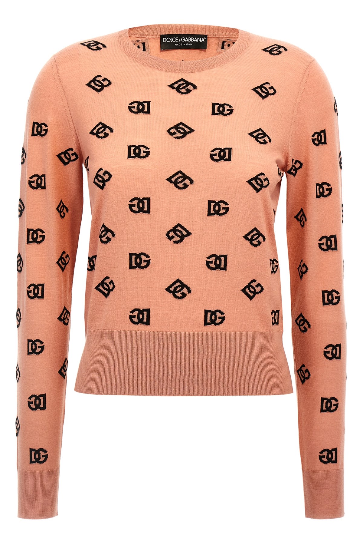 Dolce & Gabbana Logo Sweater Sweaters And Cardigans Pink