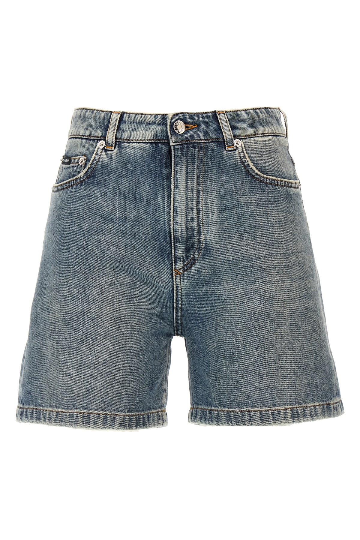 Dolce & Gabbana Denim Shorts Bermuda And Short In Blue