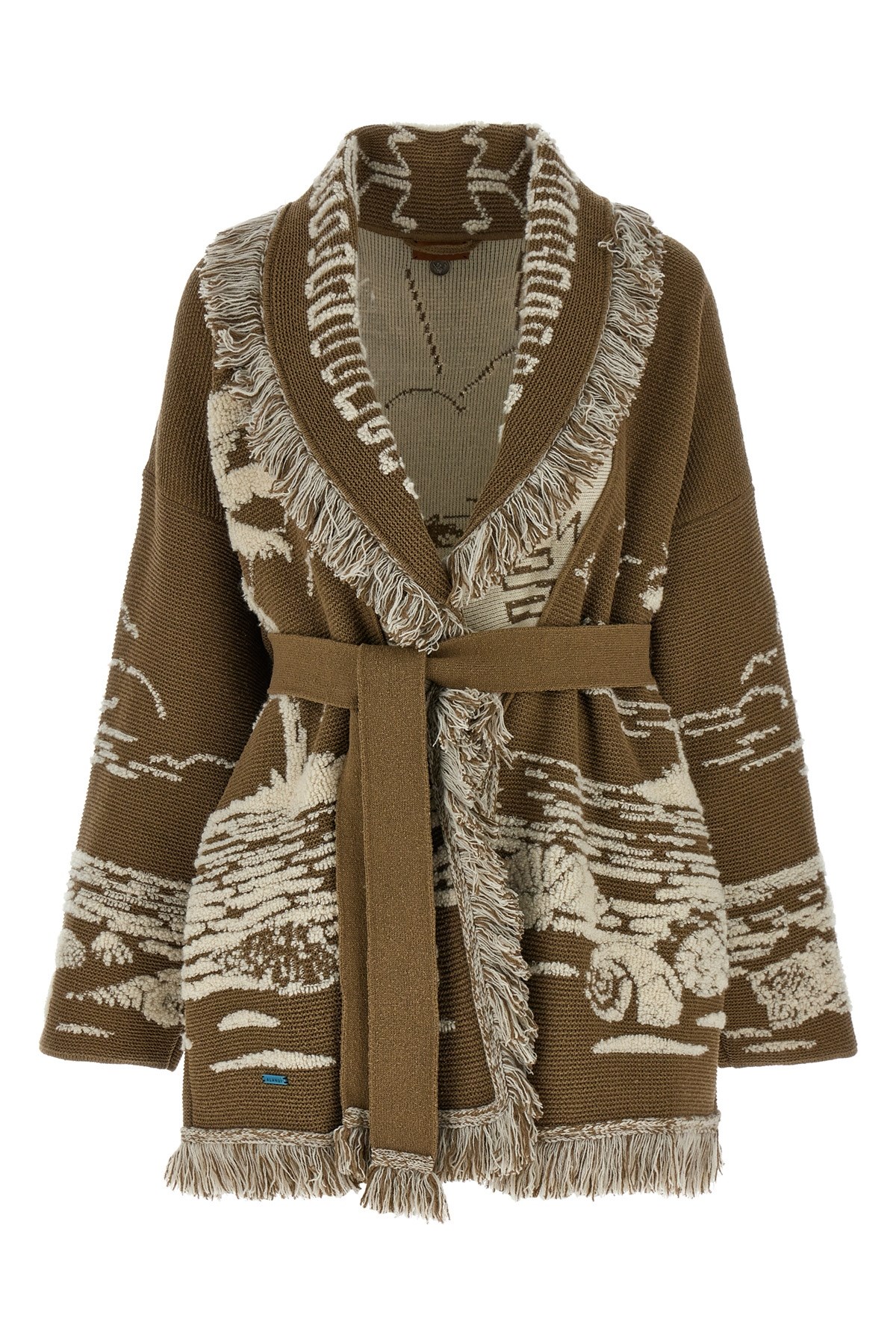 Alanui Beyond The Horizons Sweaters And Cardigans In Brown