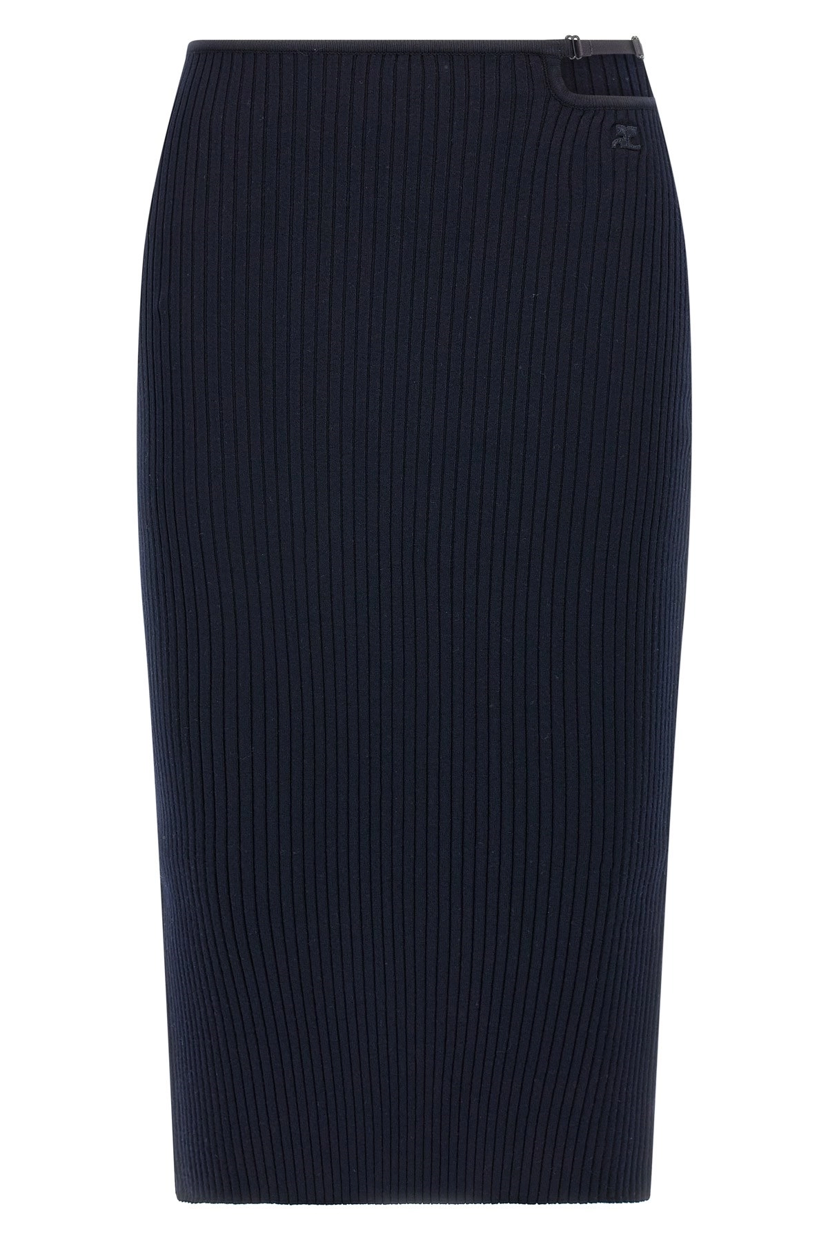 Courreges 'loop rib knit' skirt available on julian-fashion