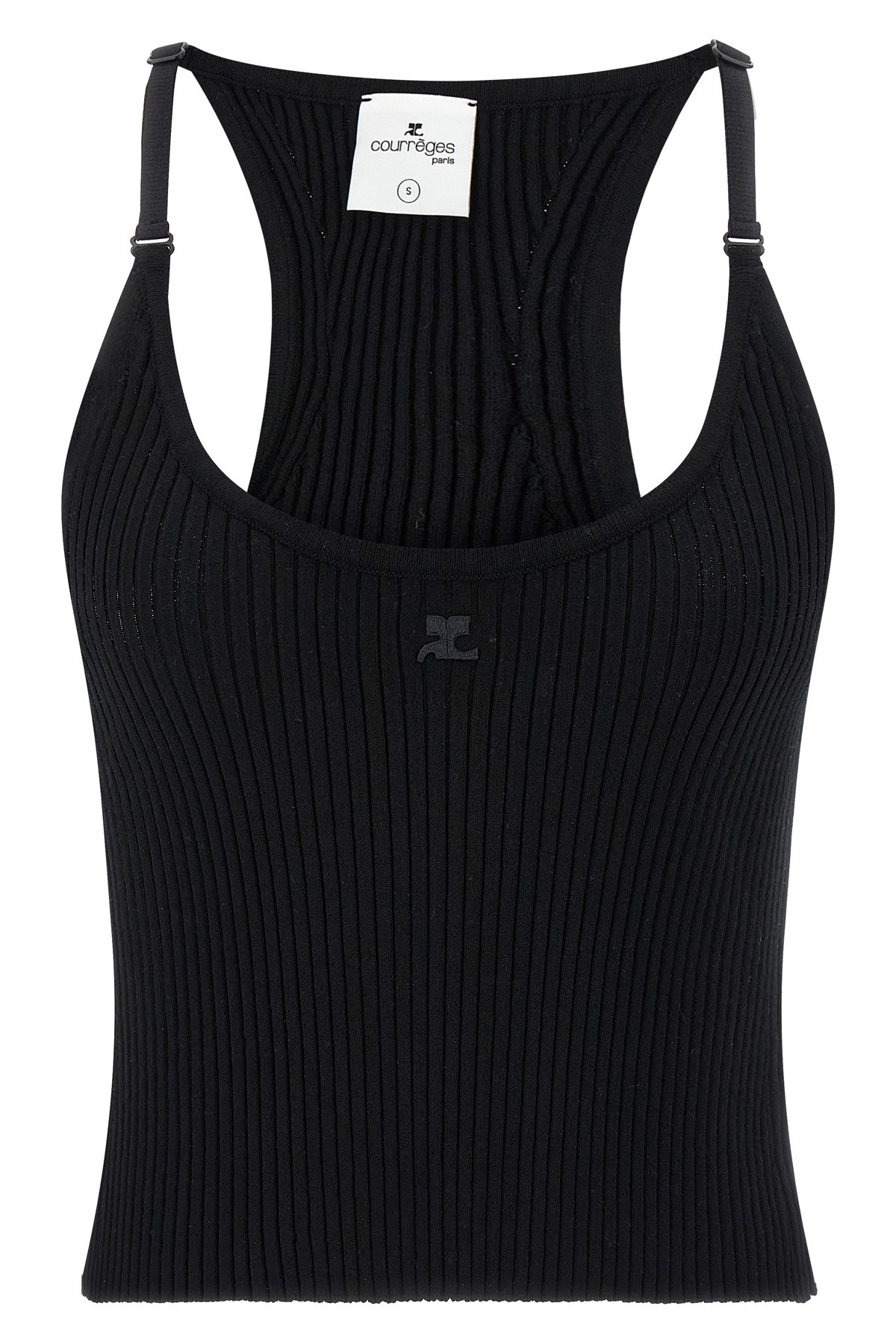 Shop Courrèges Courreges 'scuba Rib' Top