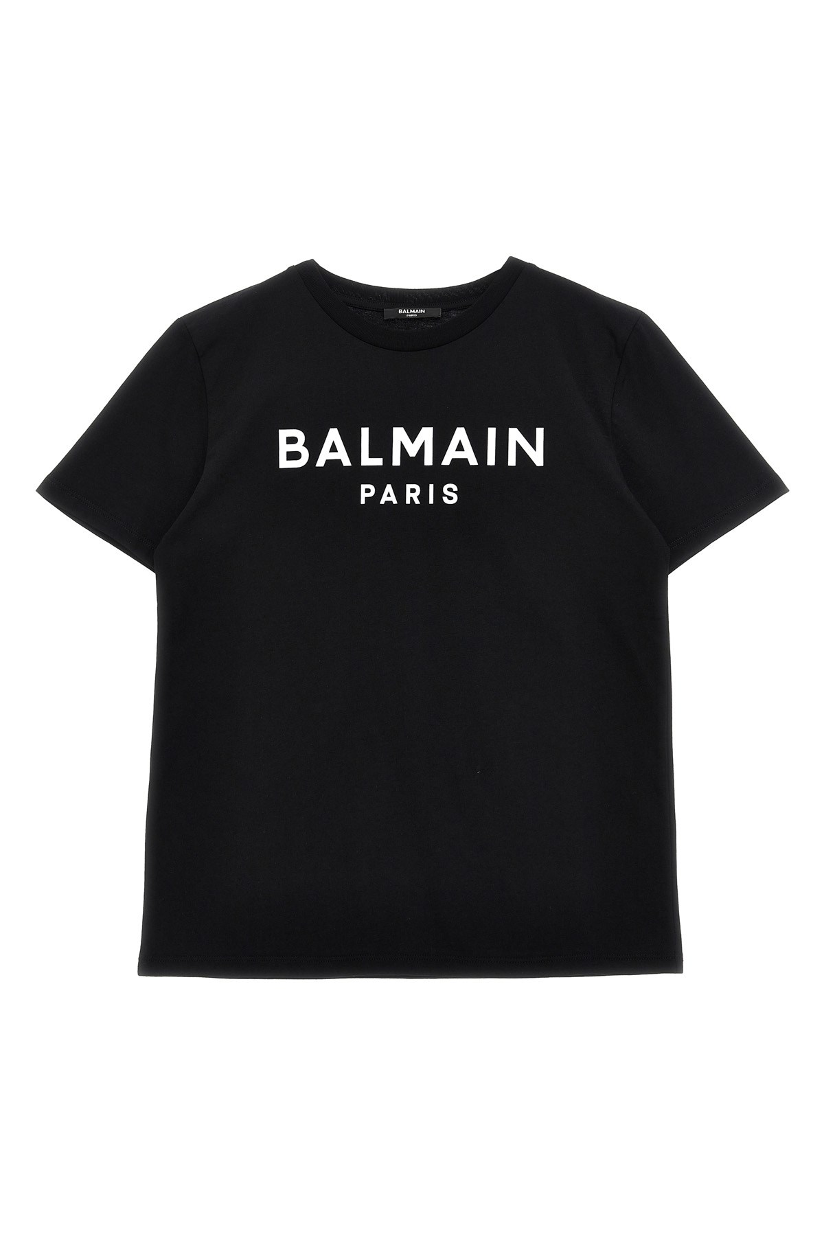 Shop Balmain Kids Logo T-shirt