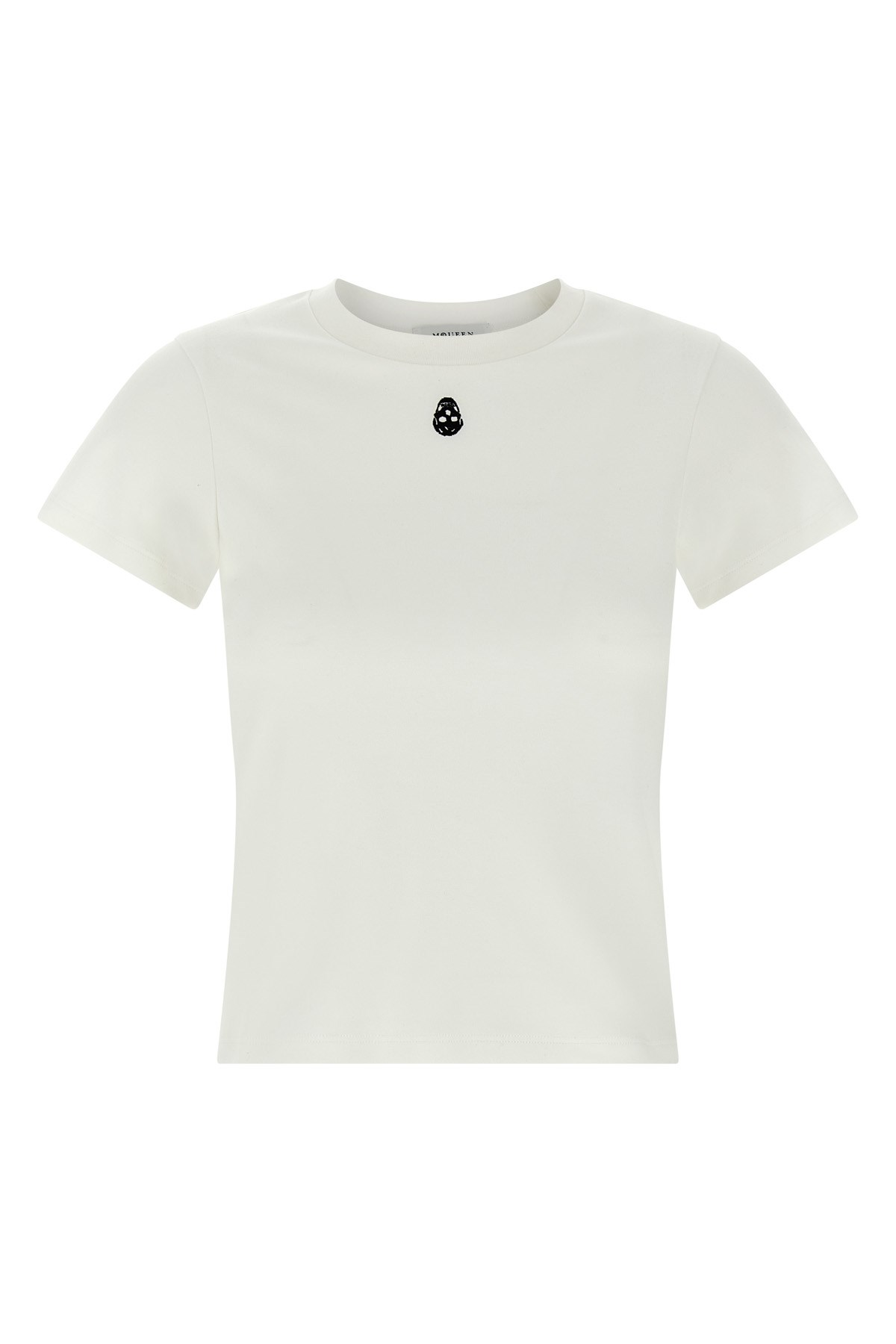 Alexander Mcqueen White Cotton T Shirt
