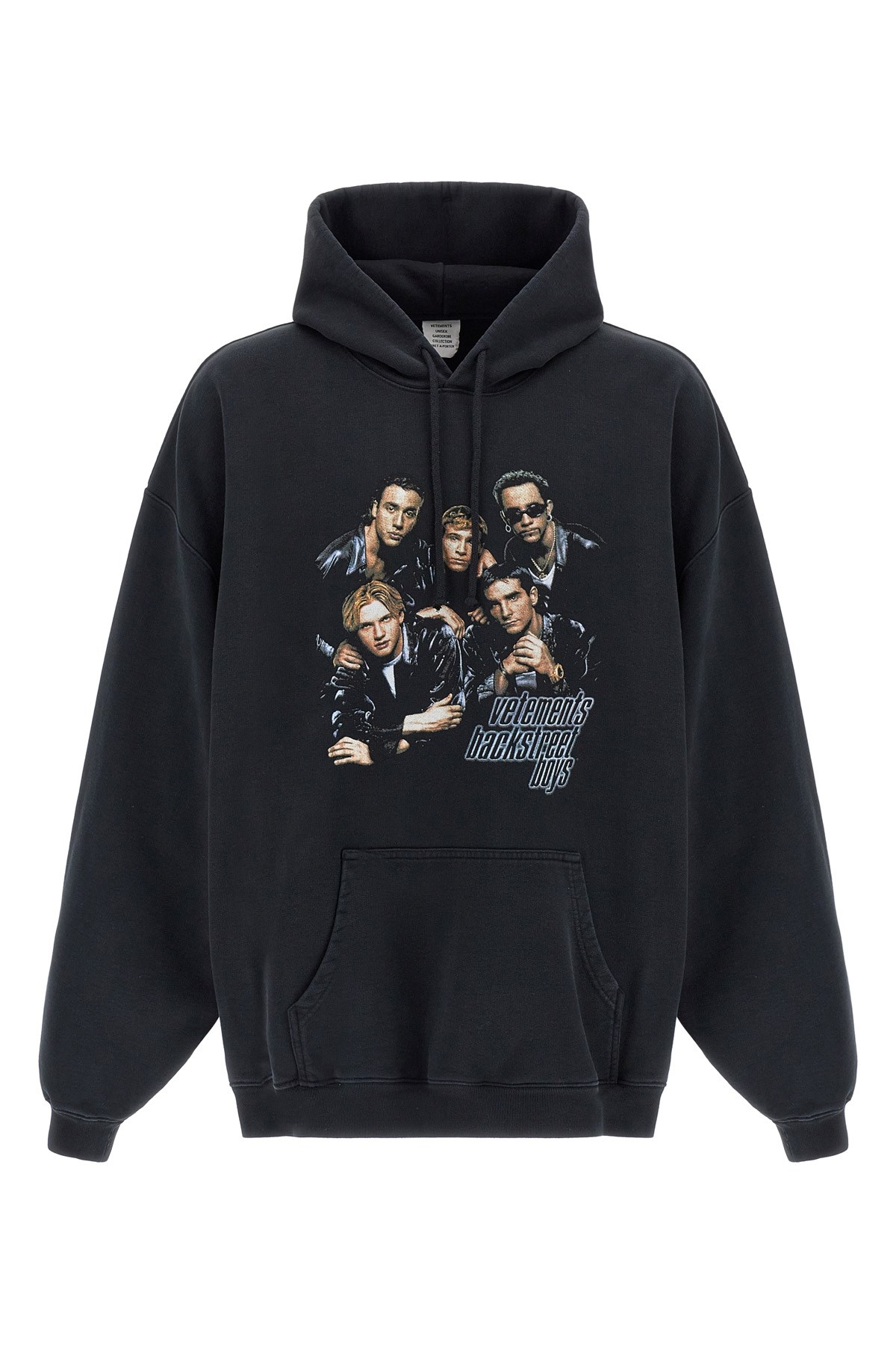 Vetements 'black Runway Backstreet Boys' Hoodie