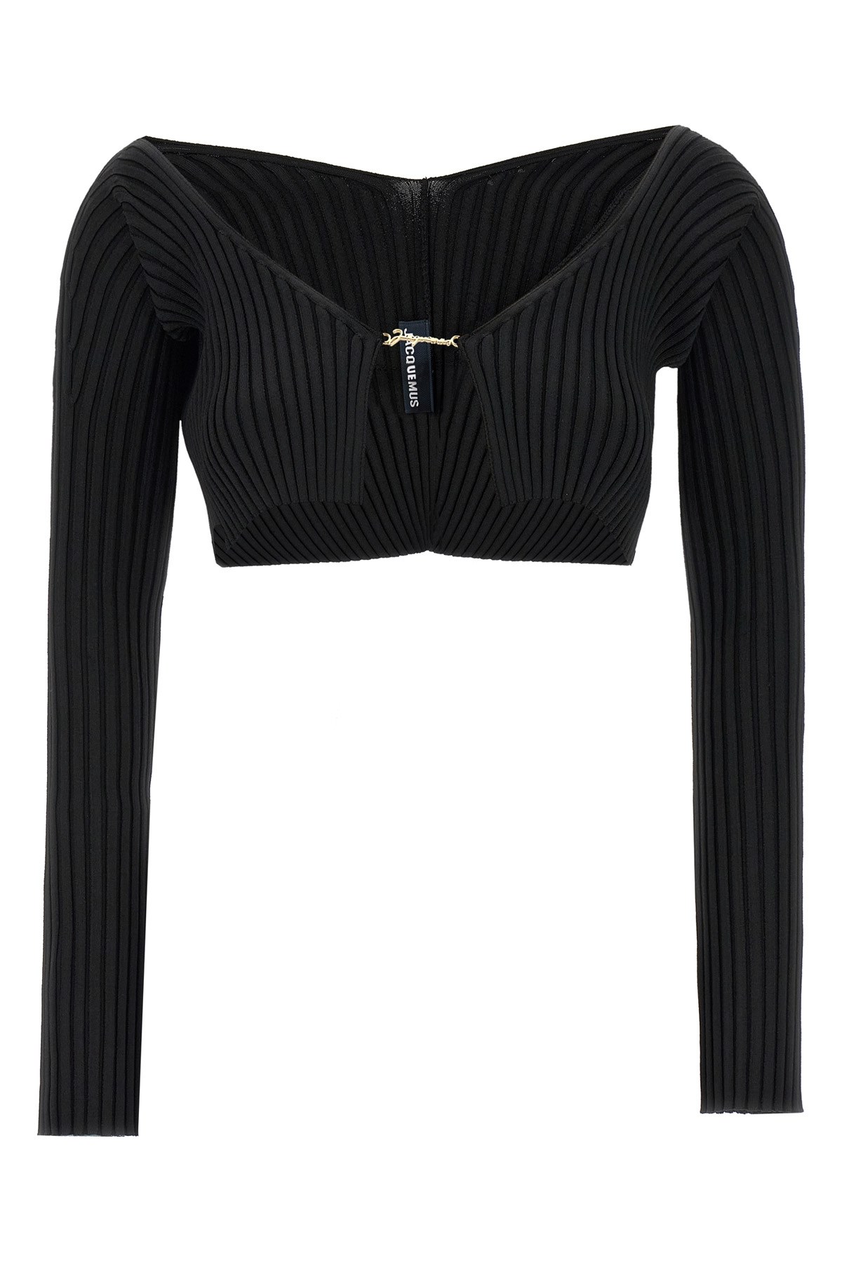 Jacquemus Le Maille Pralu Sweaters And Cardigans In Black