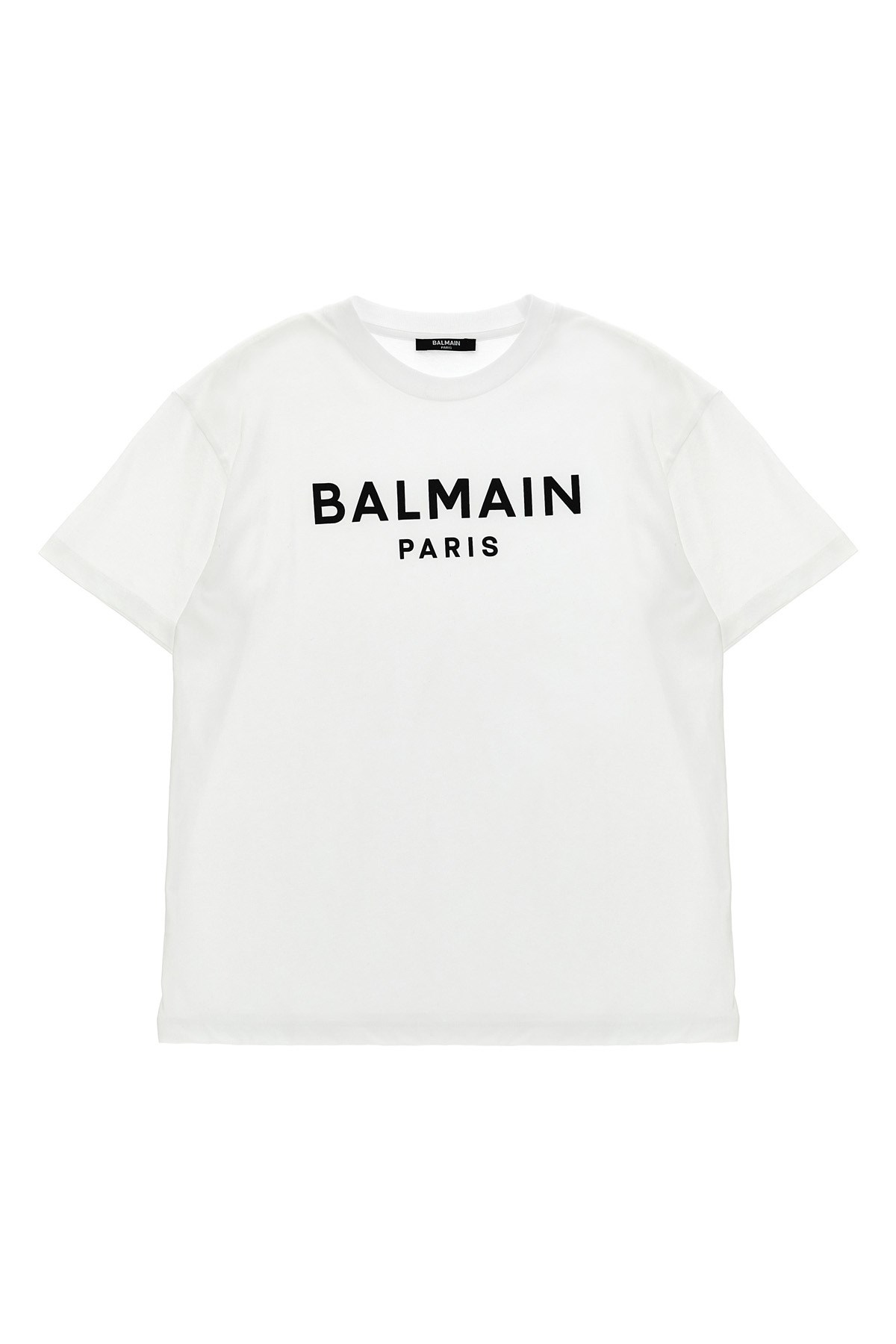 Balmain Logo Print Crewneck T-shirt