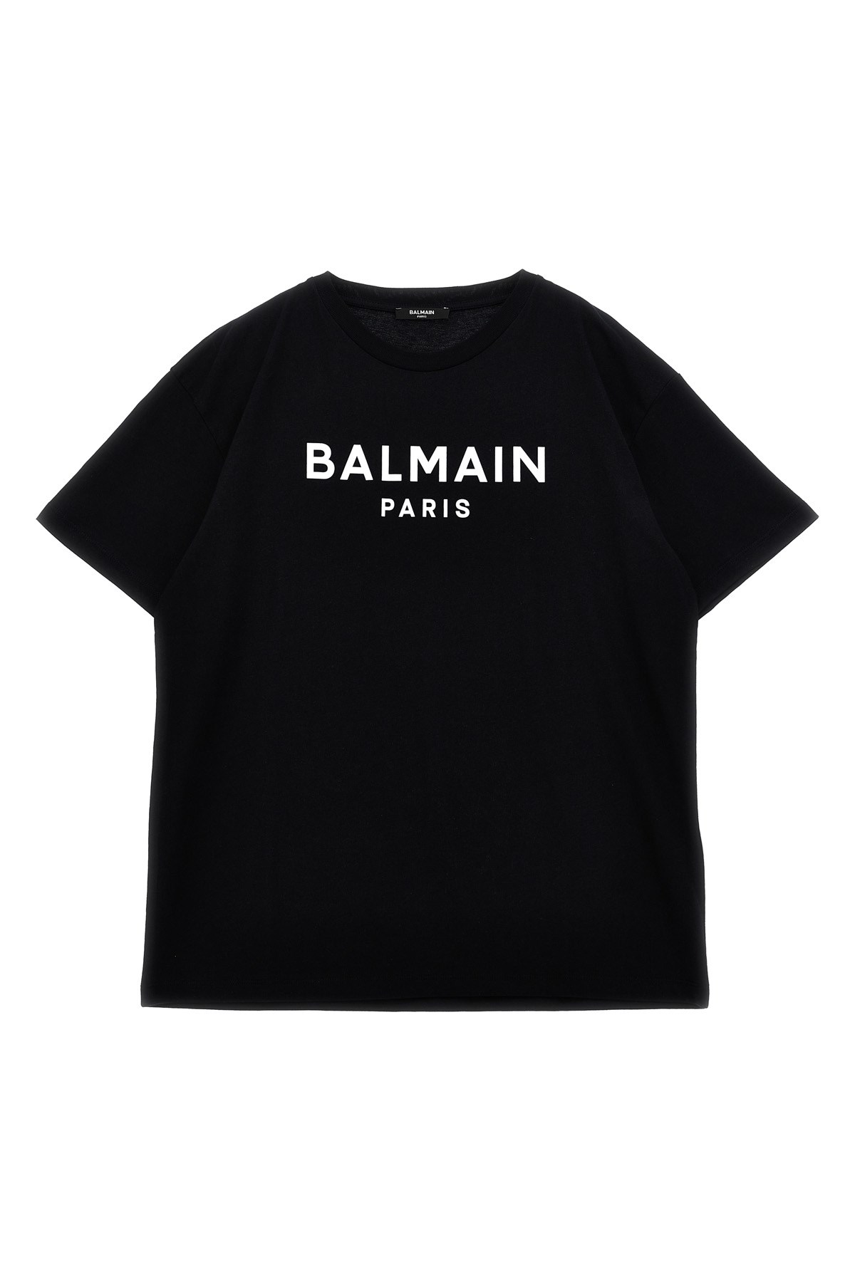 Shop Balmain Kids Logo T-shirt