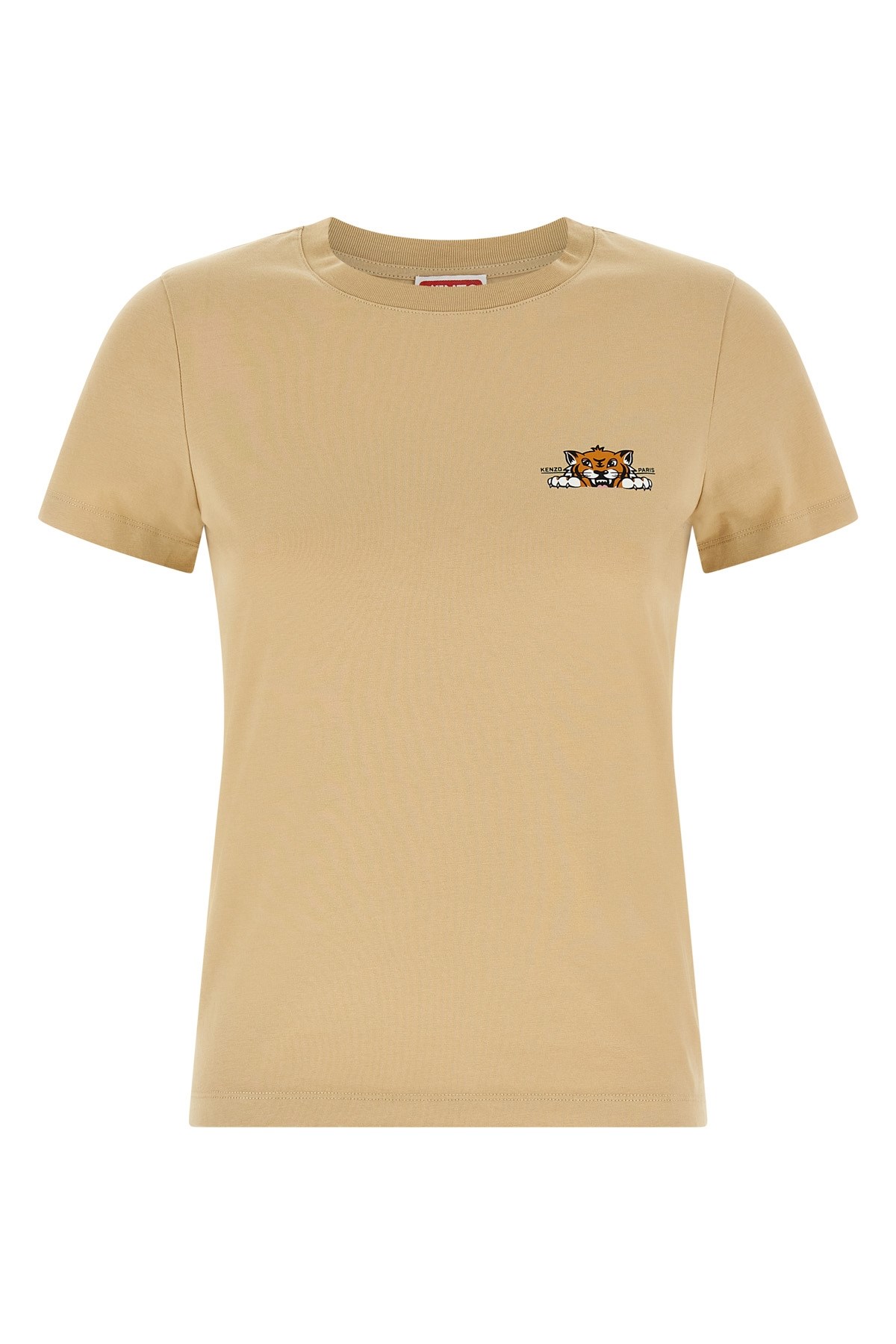 Kenzo Happy Tiger T-shirt In Neutral