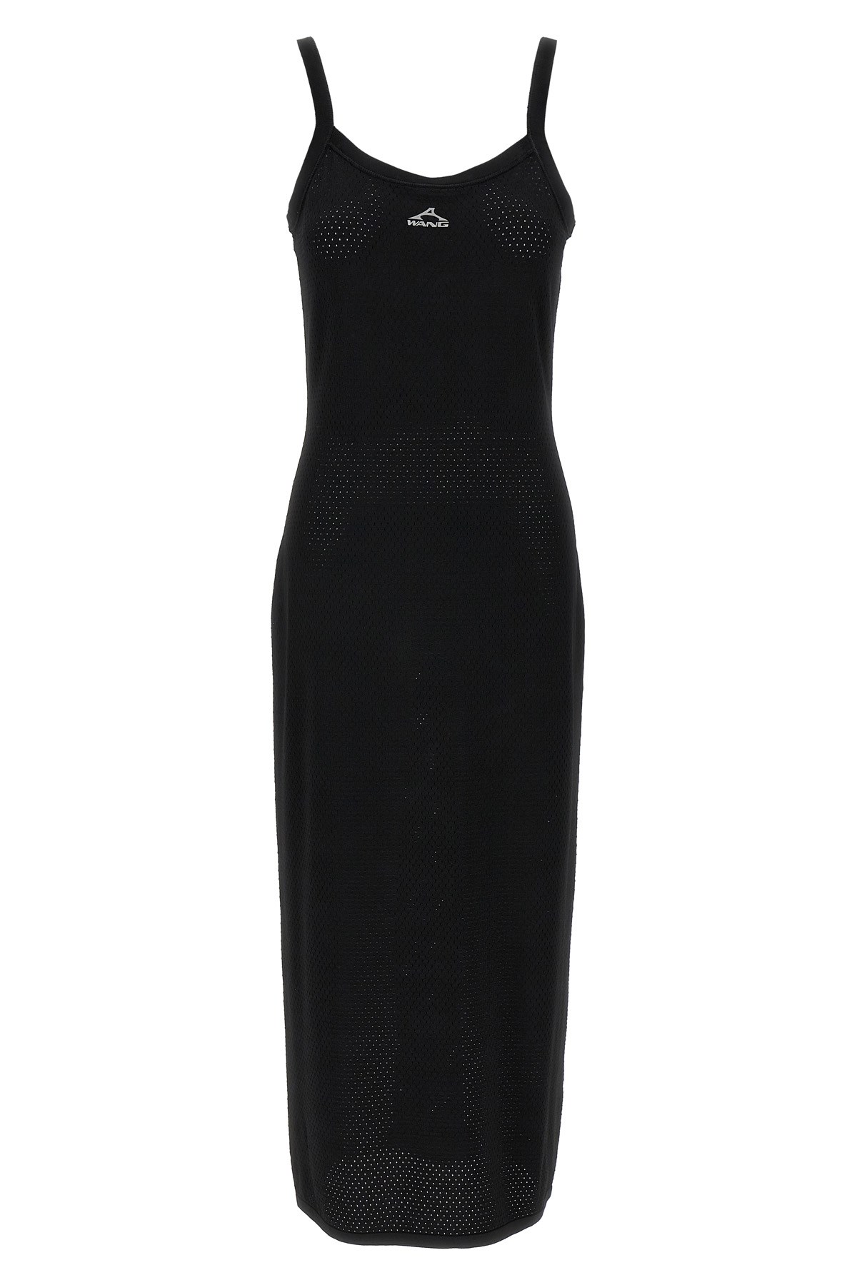 Alexander Wang T T By Alexander Wang Mesh Dress In Black