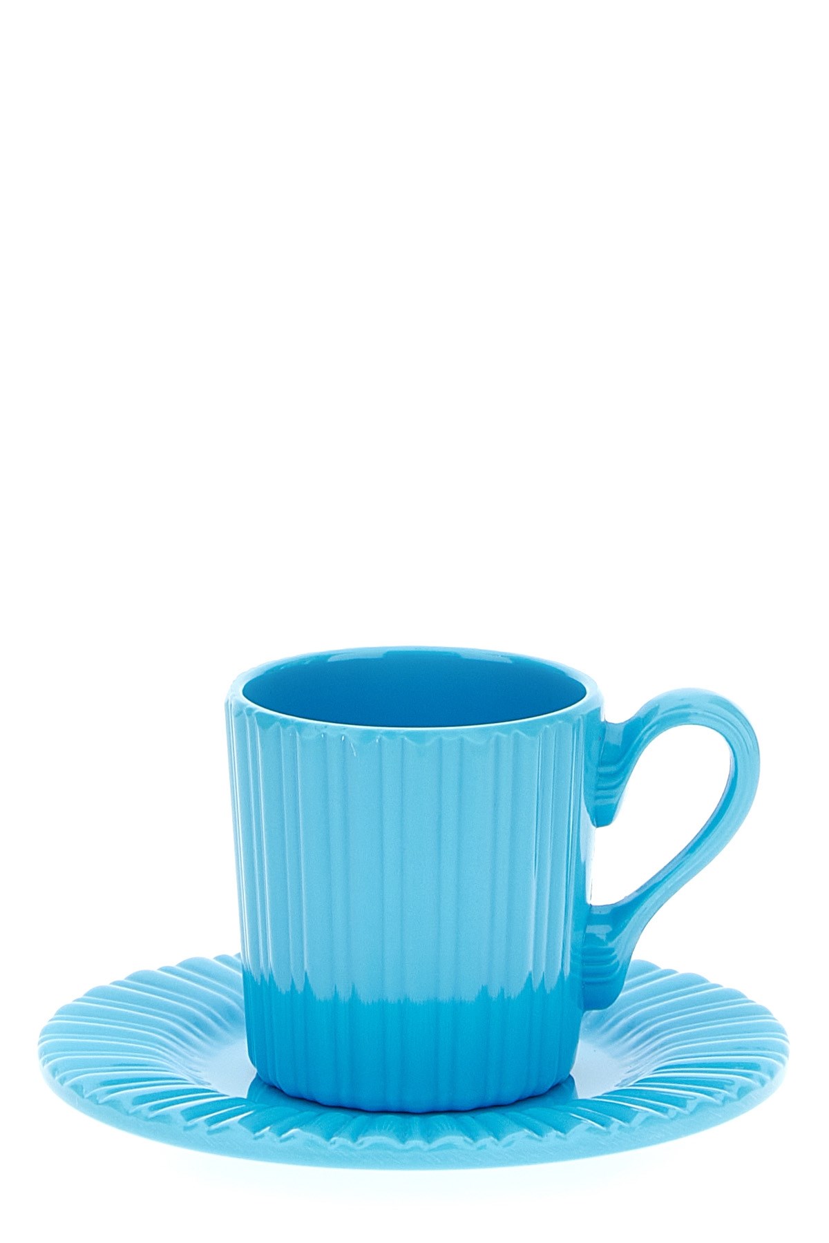 Mario Luca Giusti 'lucilla' Coffee Cup And Saucer In Blue