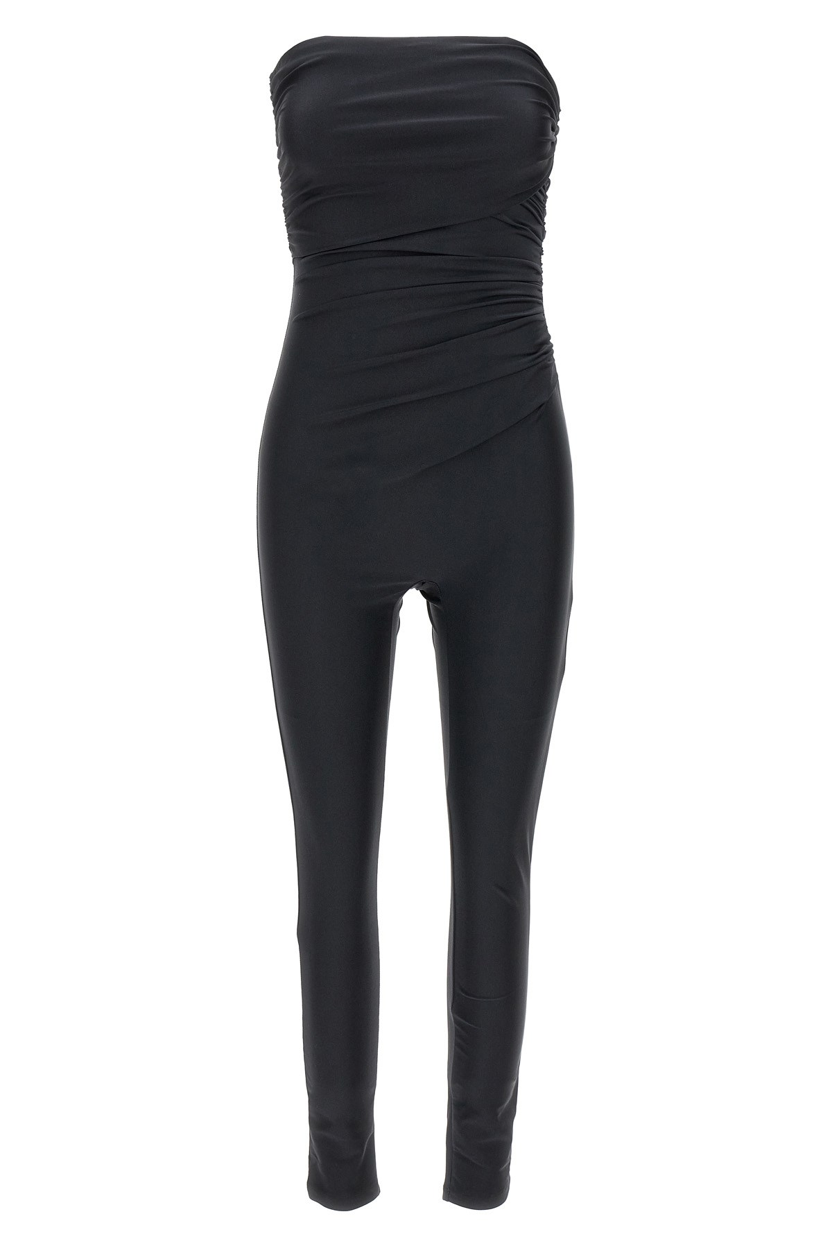 Norma kamali 'cross halter straight leg' jumpsuit available