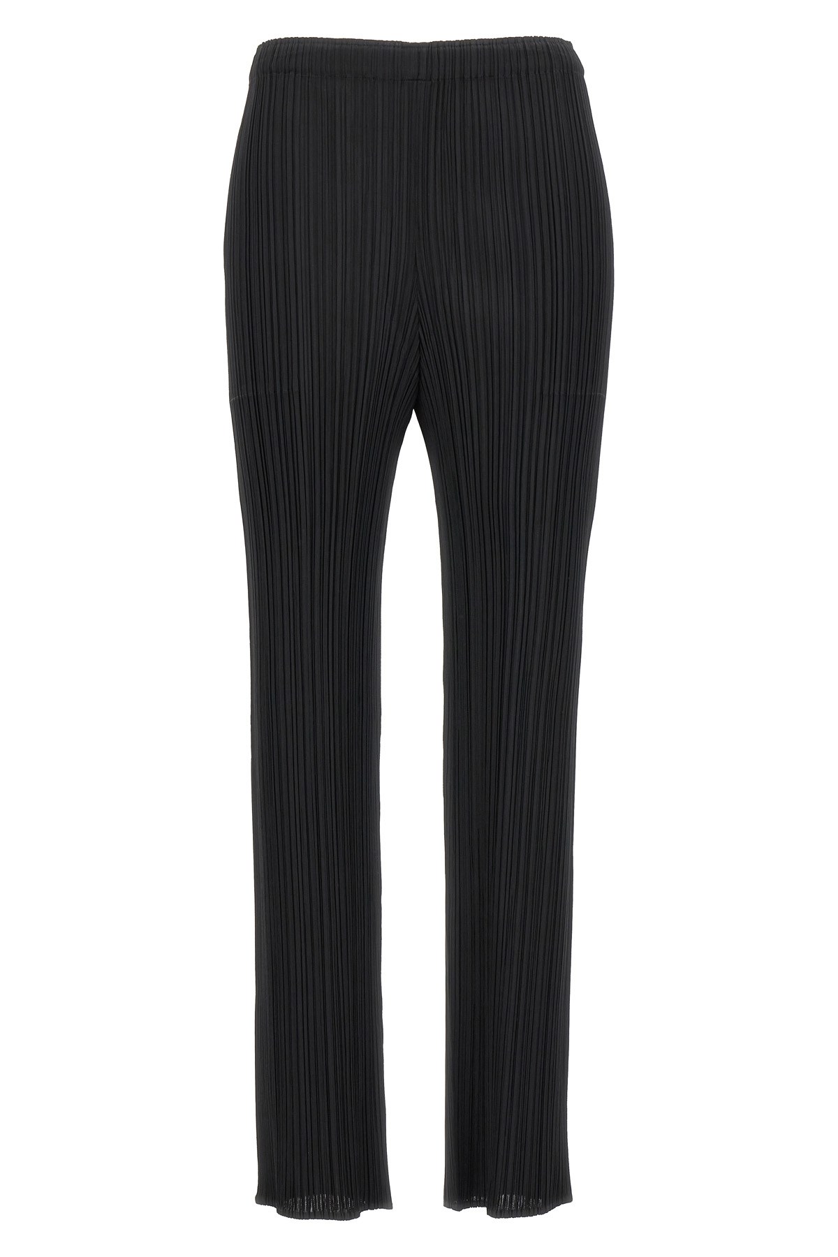 Issey Miyake Black Basics Pants In Black